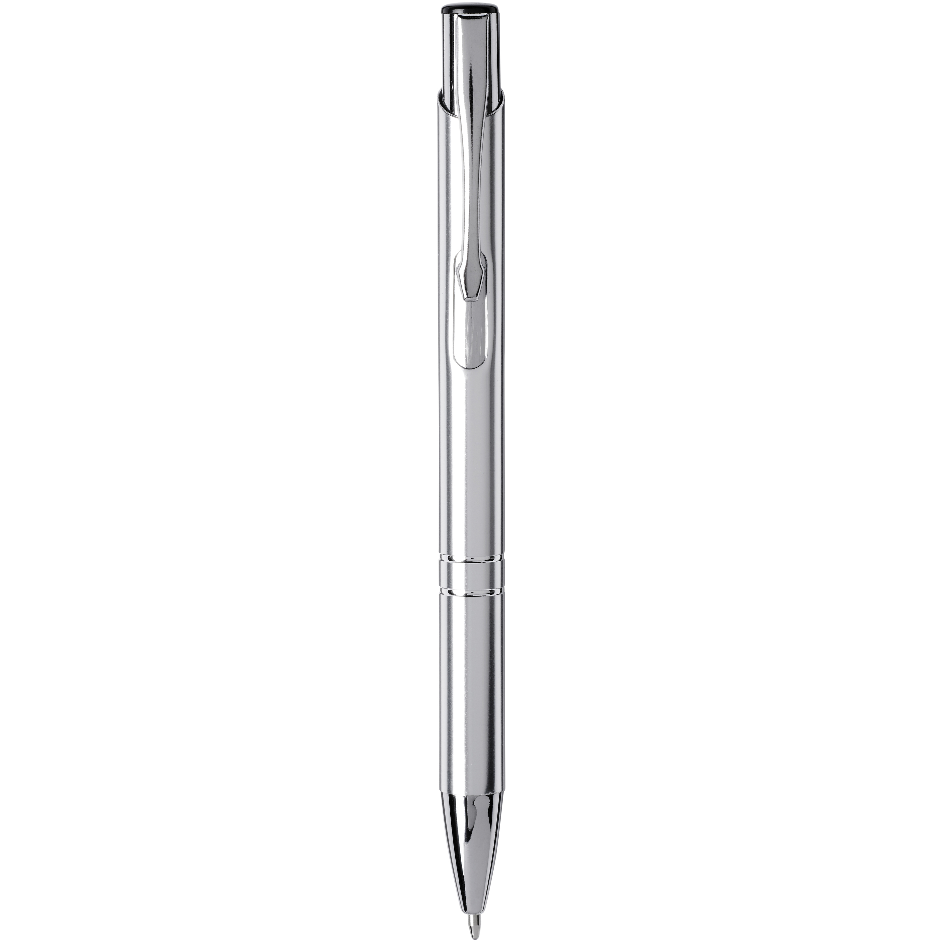 Ballpoint pen made of aluminum/ABS plastic Refill blue ink