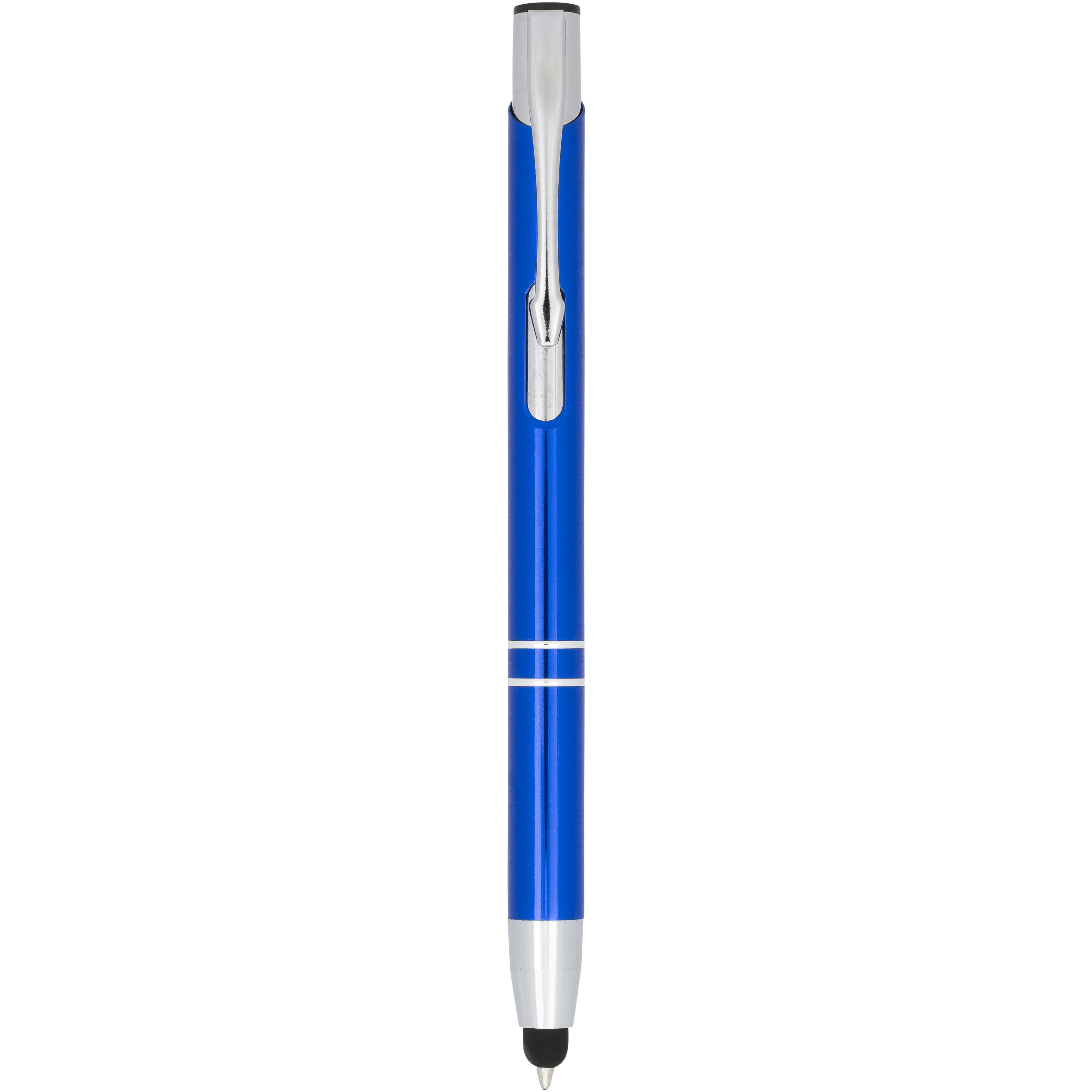 Aluminum ballpoint pen with touch function Refill blue ink