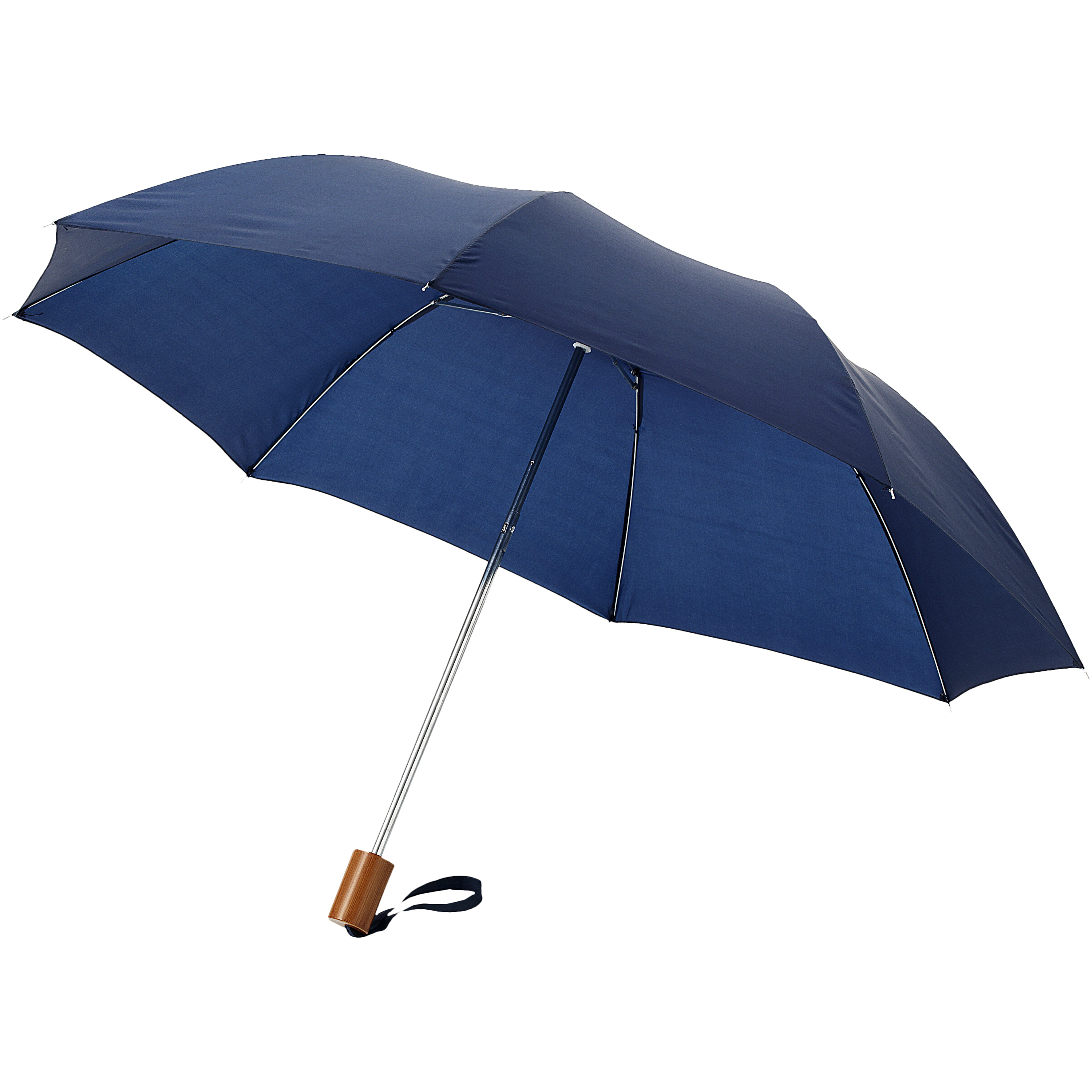 Parapluie de poche en polyester Ø 90 cm avec dragonne