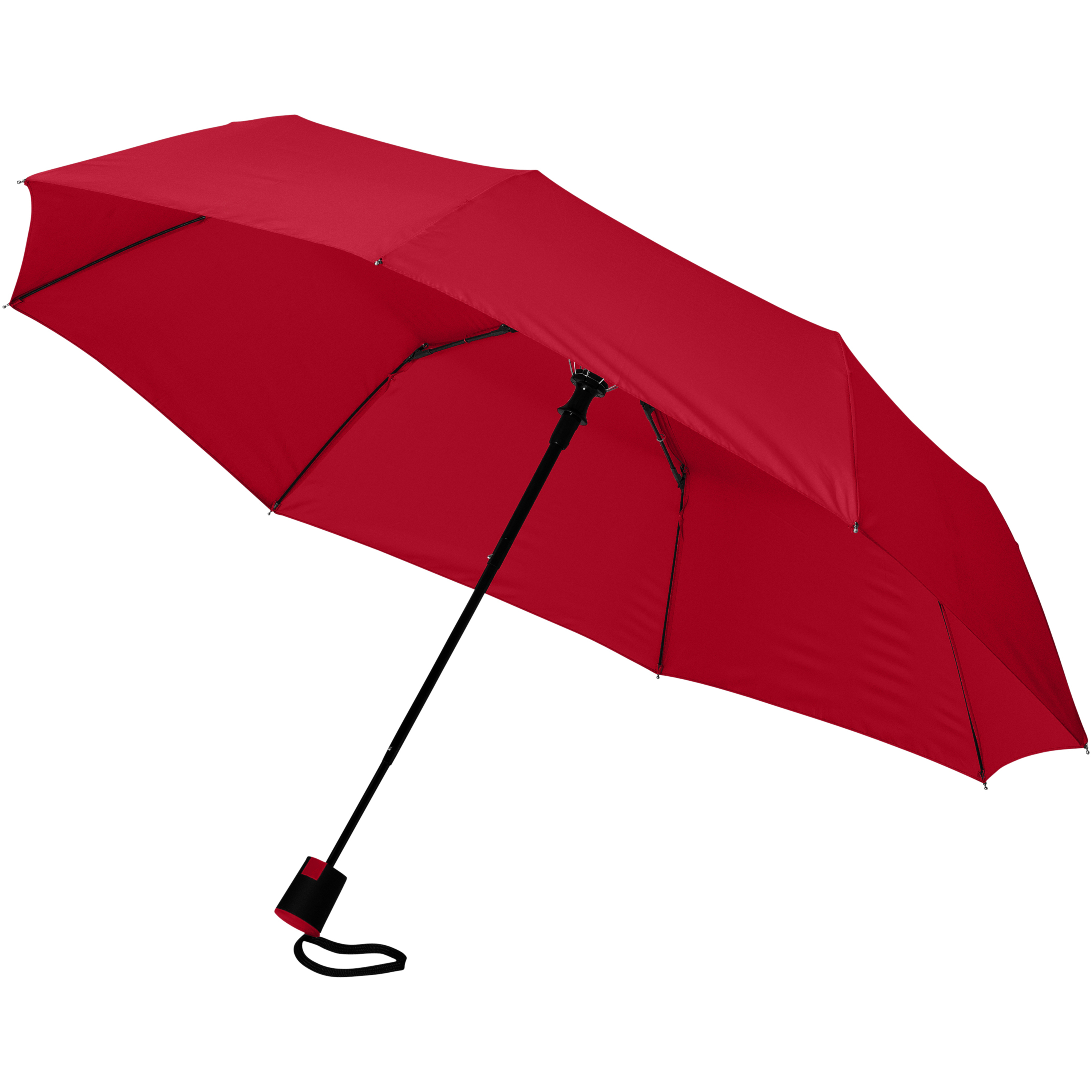 Parapluie de poche en polyester Ø 95 cm automatique avec dragonne