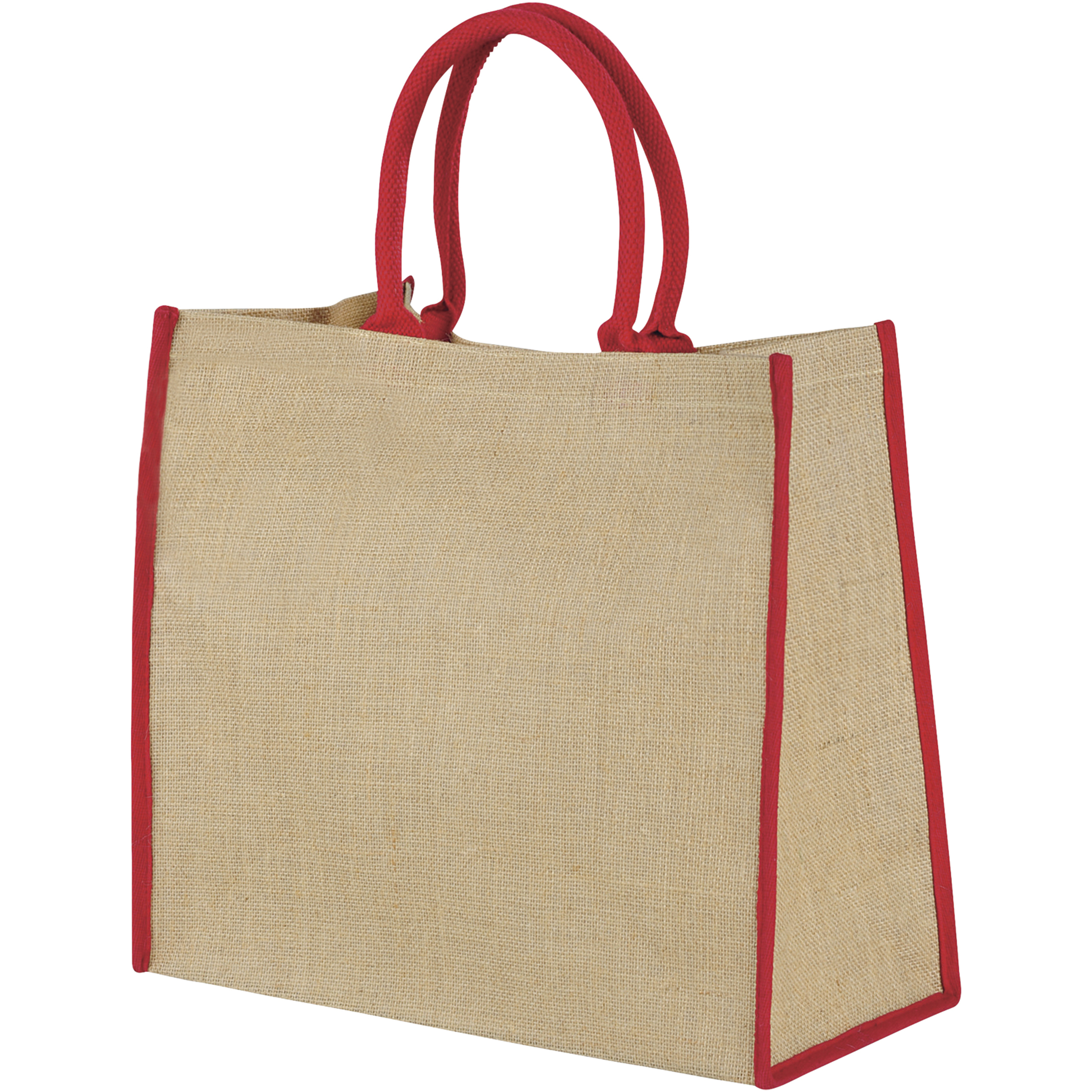Sac à provisions en jute 25 l 35 x 40 cm avec fermeture velcro