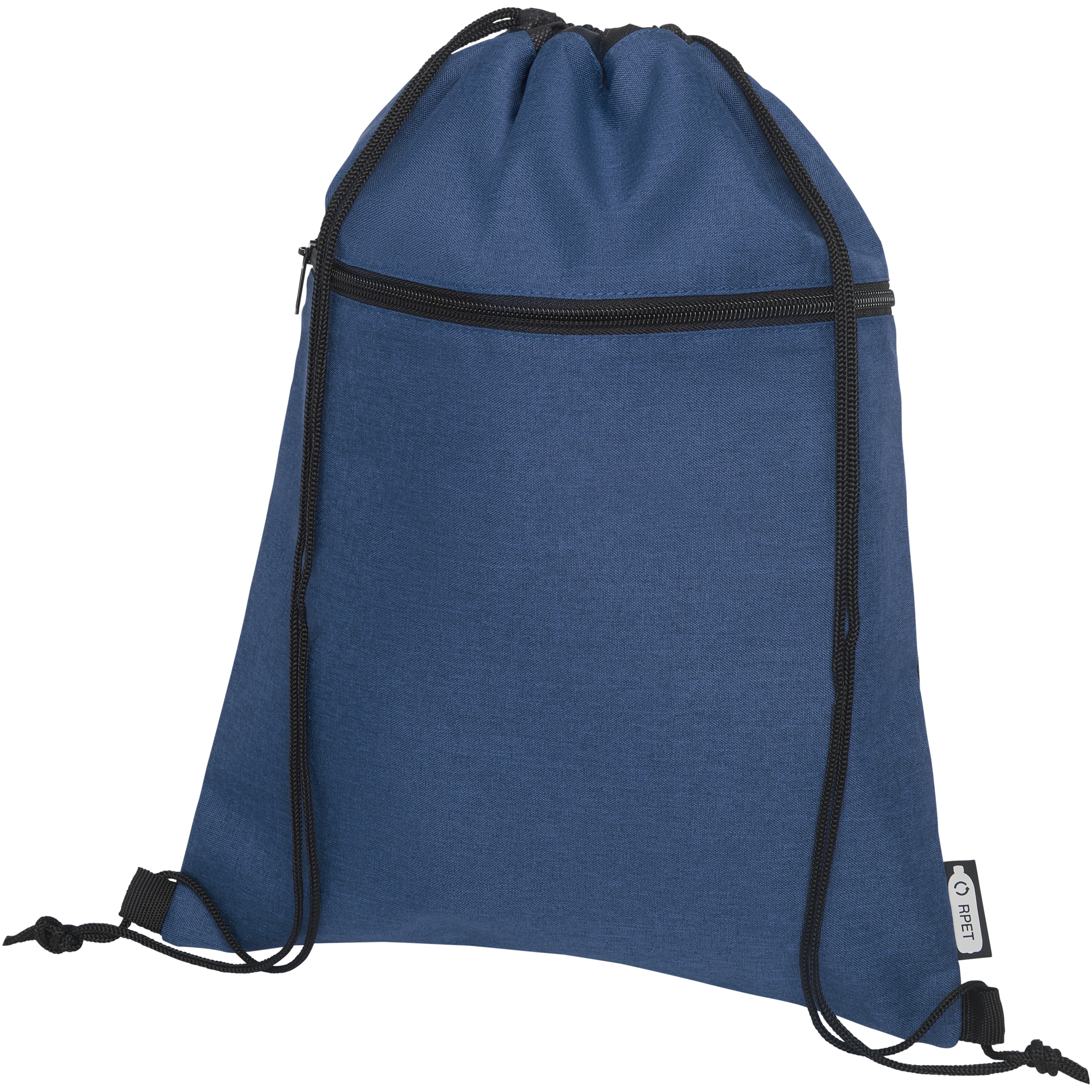 Sac de sport rPET 300D/polypropylène recyclé non tissé 80 g/m