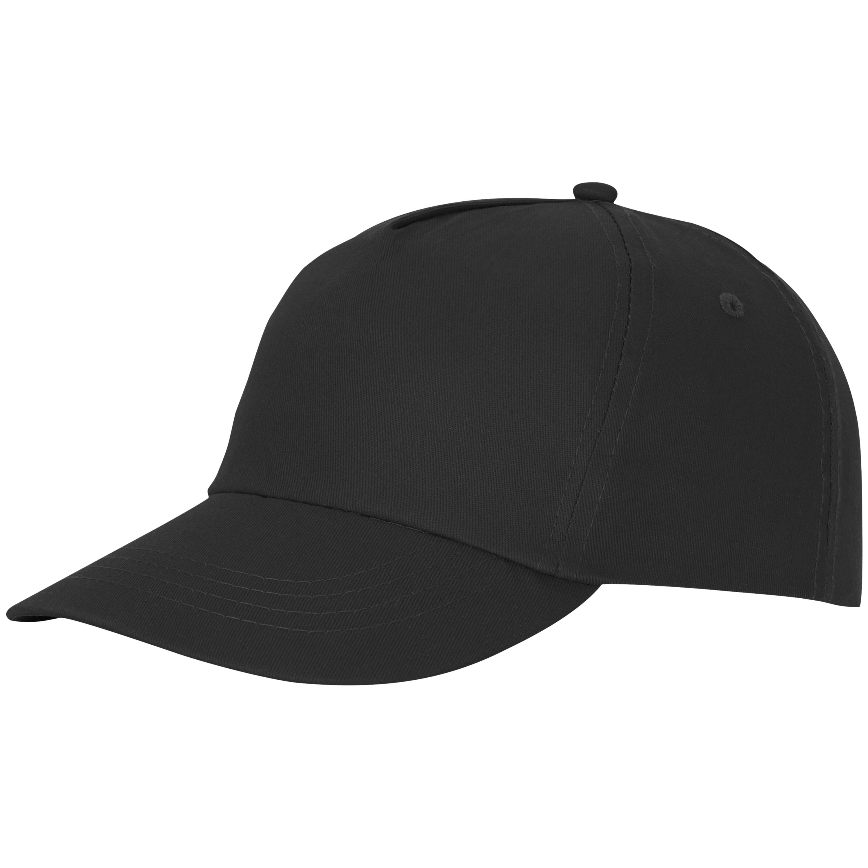 Baseball cap 100% cotton twill 175 g/m2 5 panel Velcro fastener