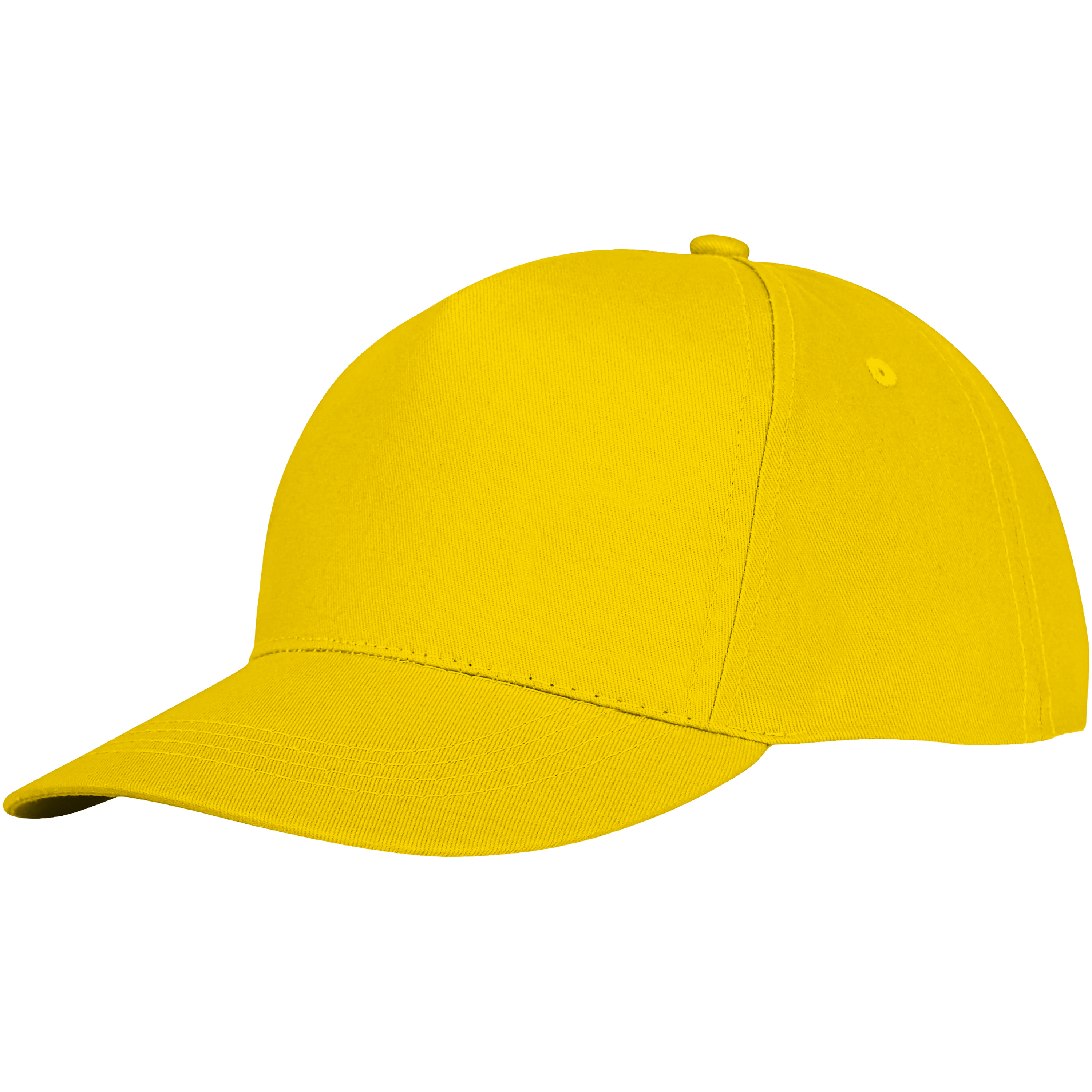 Baseballcap aus Baumwoll-Twill 175 g/m² 5 Panel mit gestickten Ösen