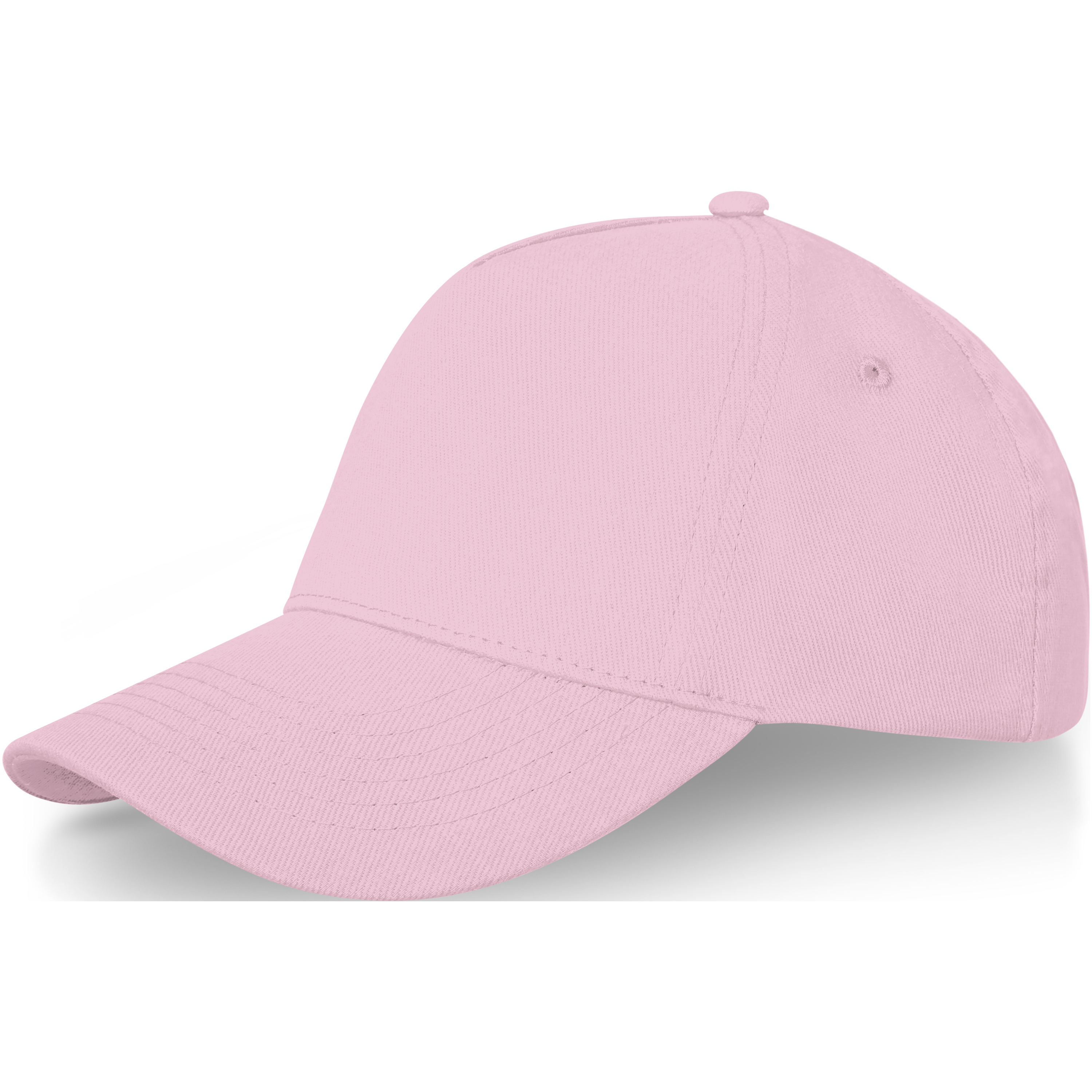 Baseball cap in fine brushed cotton twill 260 g/m² 5 panel