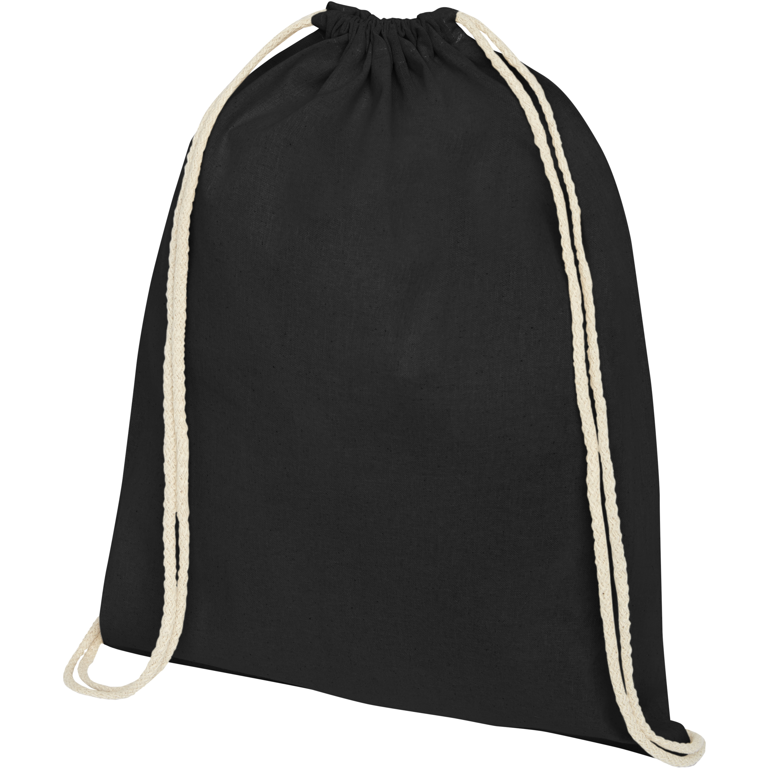 Sports bag made of cotton 140 g/m² 33 x 44 cm with drawstring