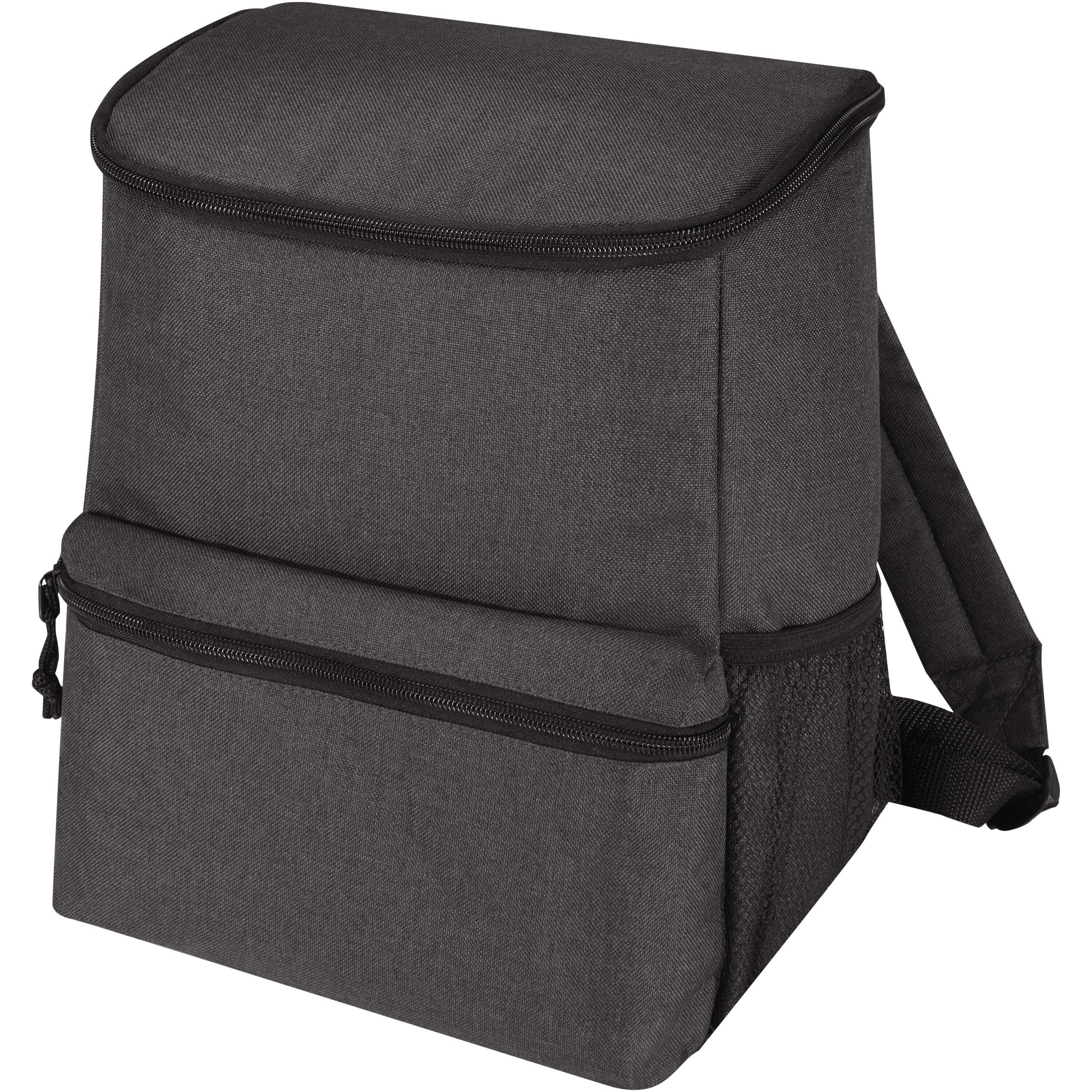 Cooling backpack made from recycled polyester 600D 12 l PEVA insulation