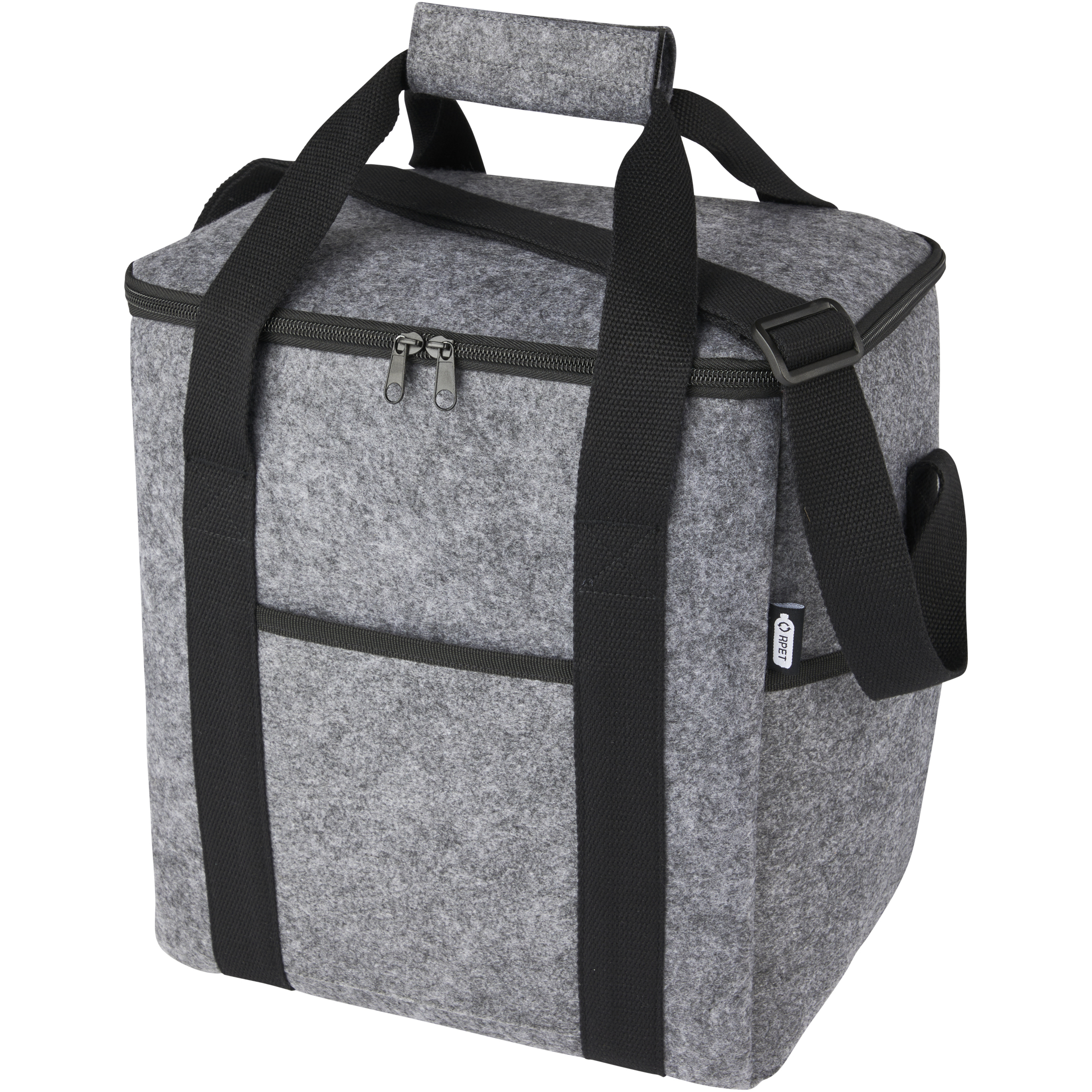 Kühltasche aus recyceltem Polyester-Filz 31 x 33 cm 21 l