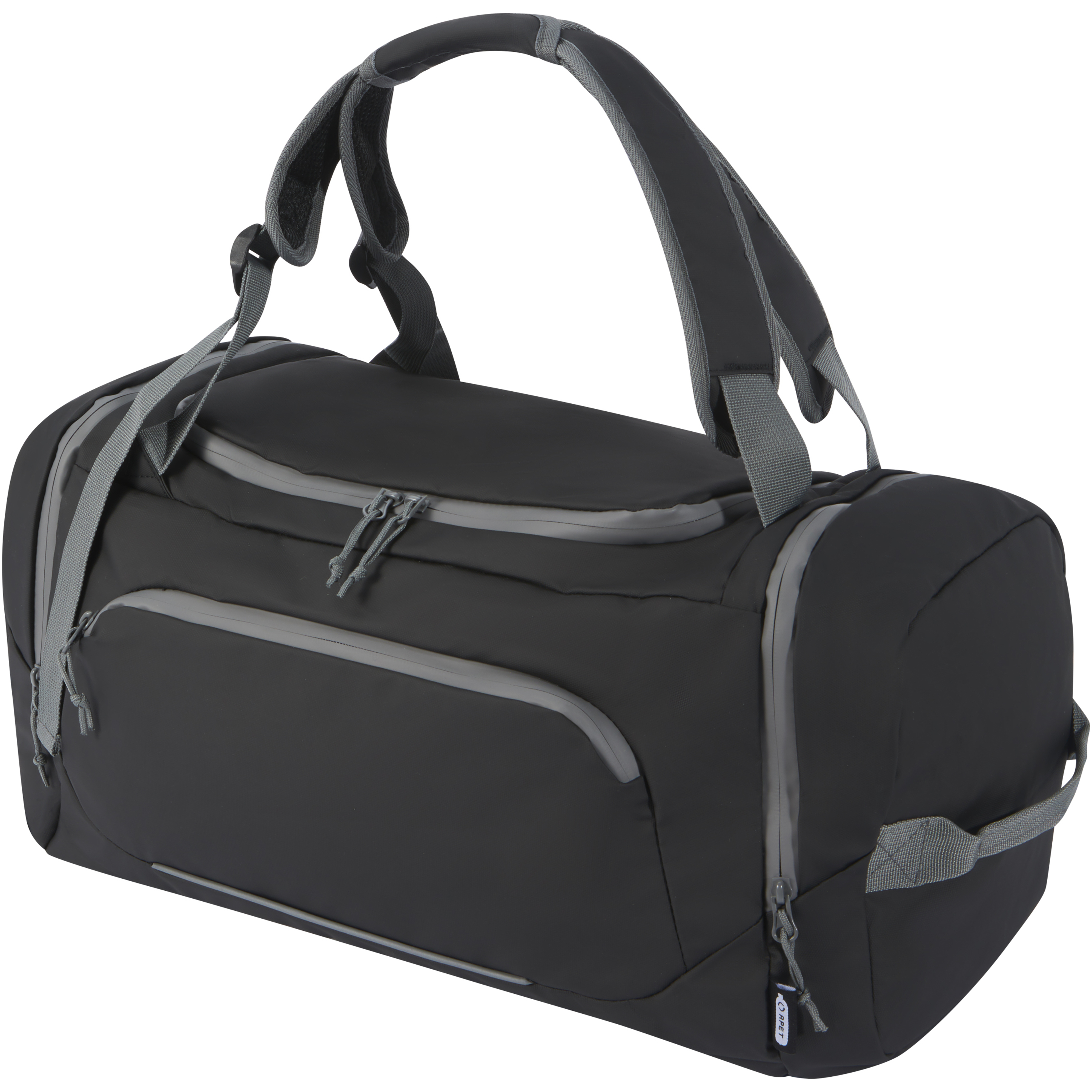 Travel bag made from recycled polyester 600D 35 l water-repellent
