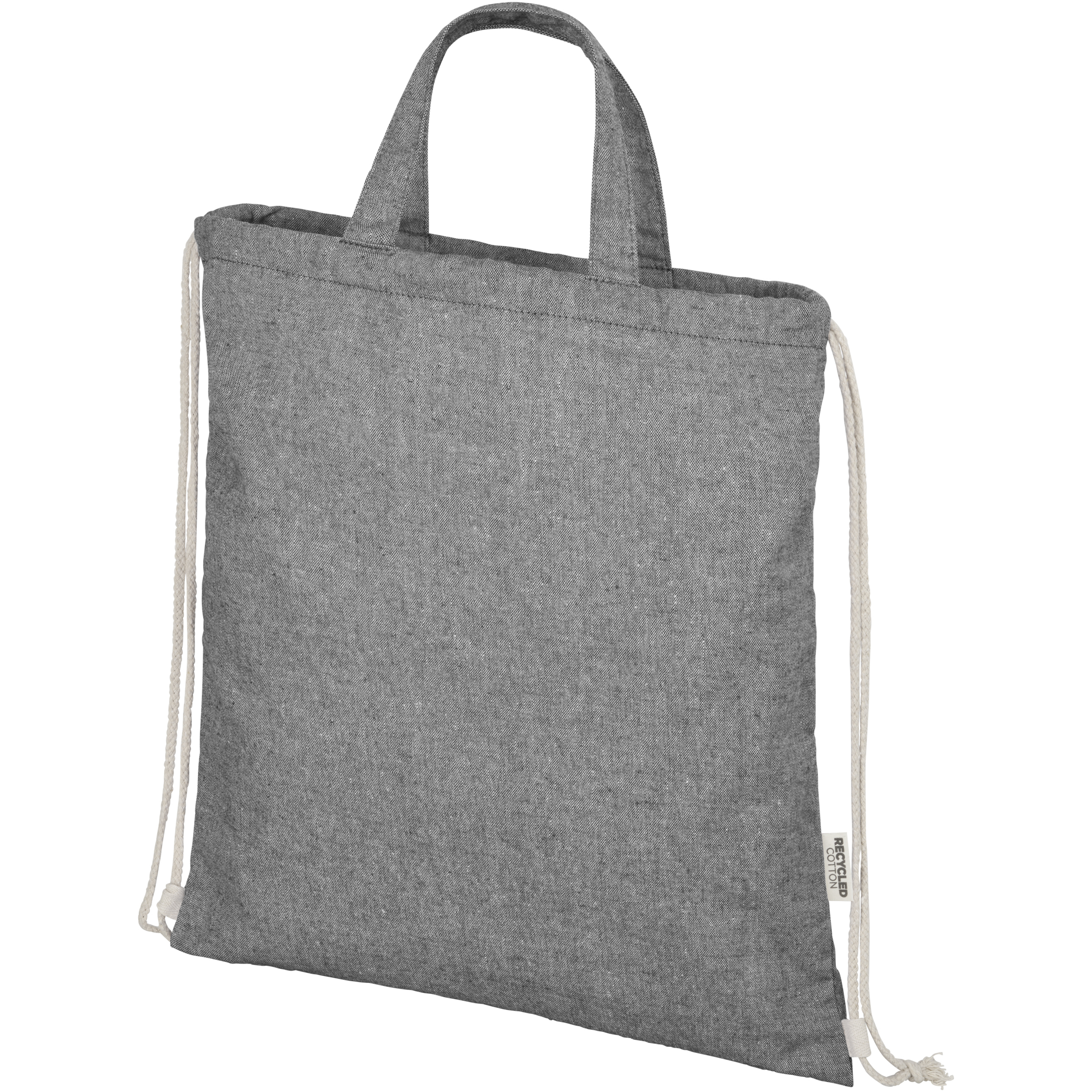 Sac de sport/sac 80% coton recyclé/20% polyester recyclé 150 g/m2