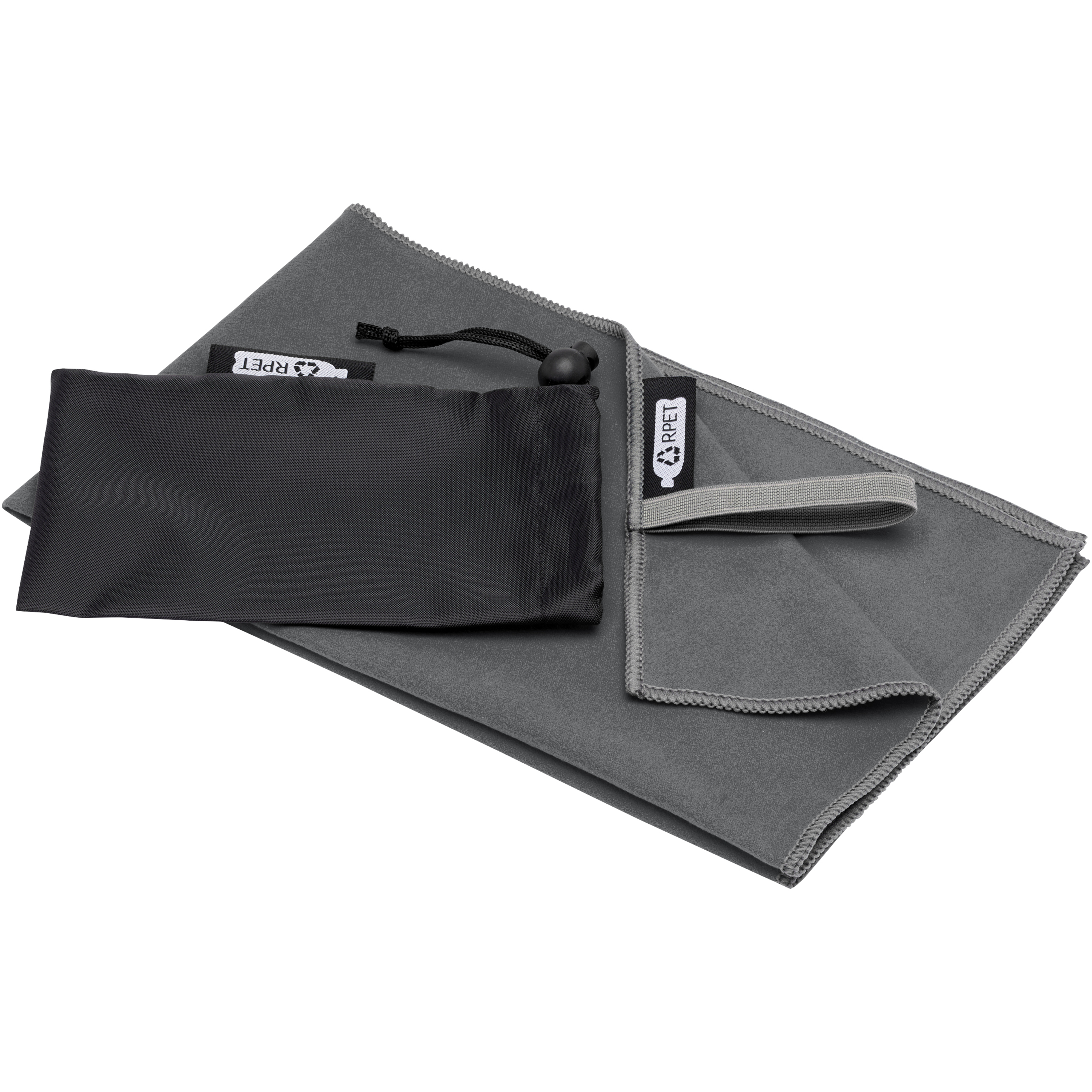 Handtuch 10% Nylon/90% Recyclingpolyester 200 g/m² 30 x 50 cm