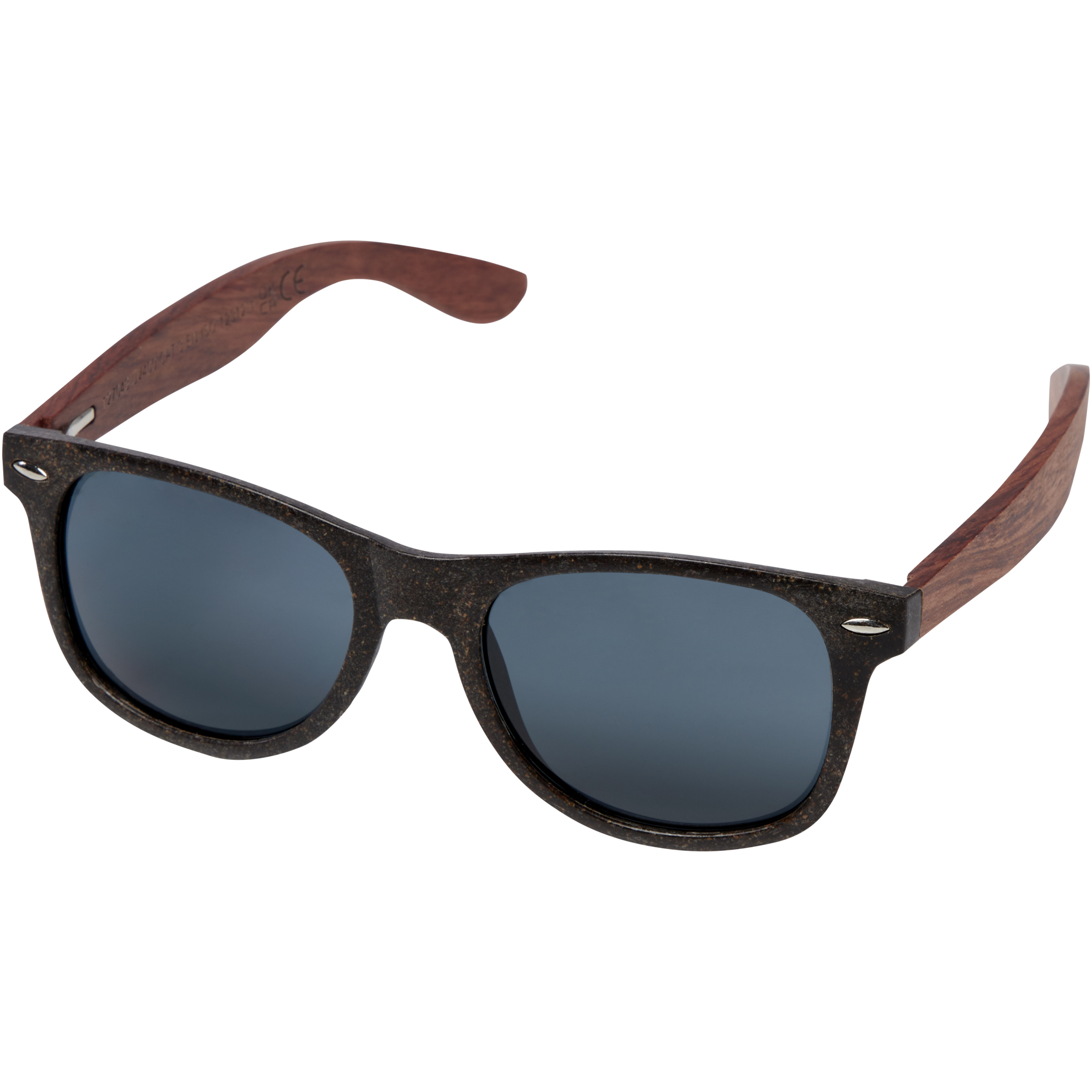 Sunglasses made from coffee fibers/polypropylene with UV400 protection