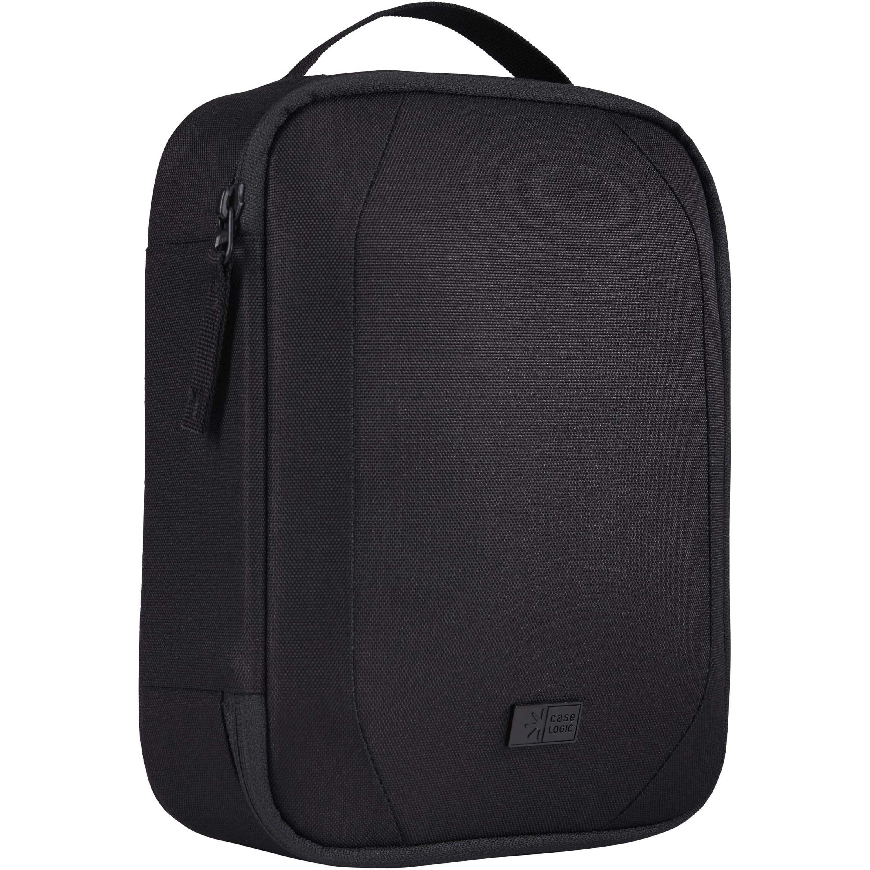 Storage bag made of recycled polyester 600D for cables, headphones etc.