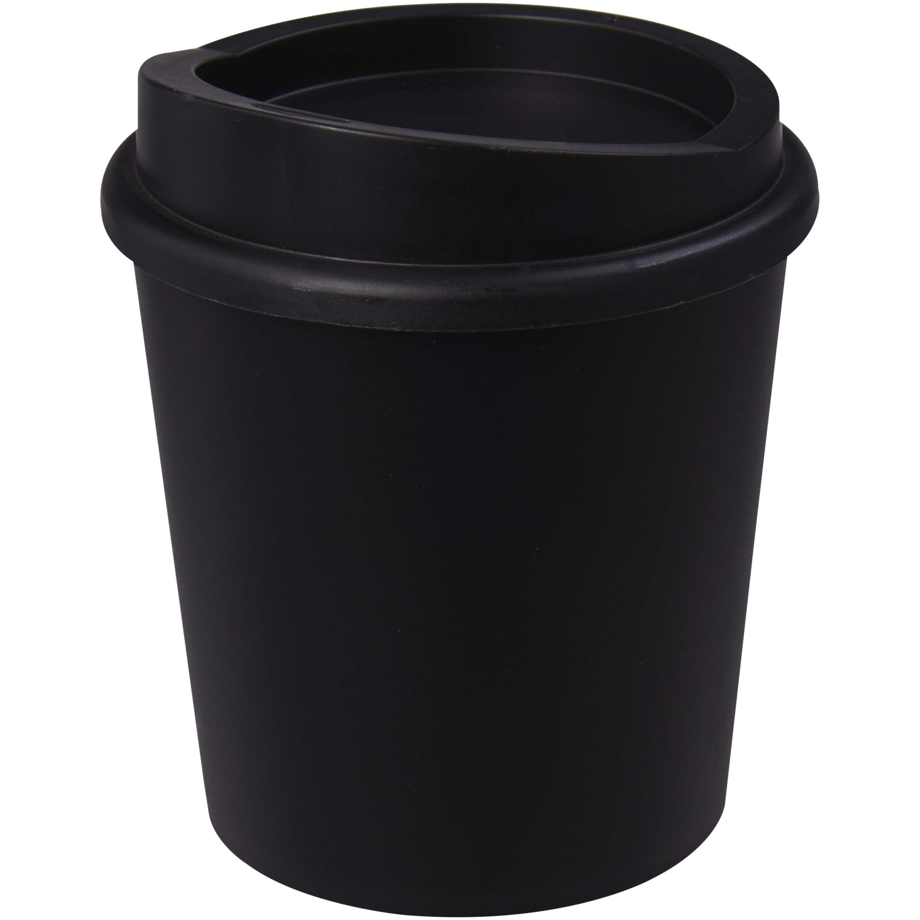 Plastic drinking cup 200 ml with lid