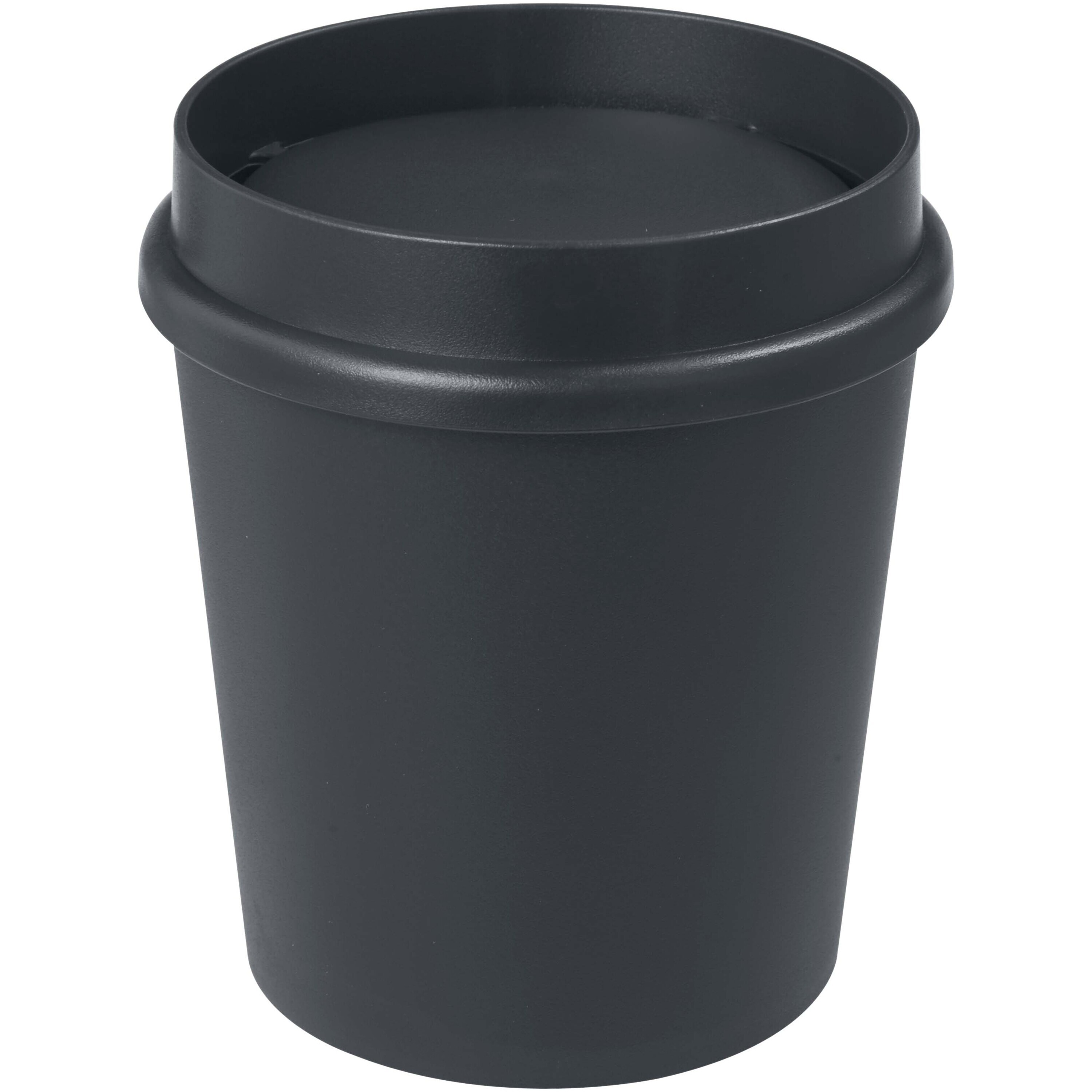 Drinking cup made of sugar cane bioplastic 200 ml with 360° lid
