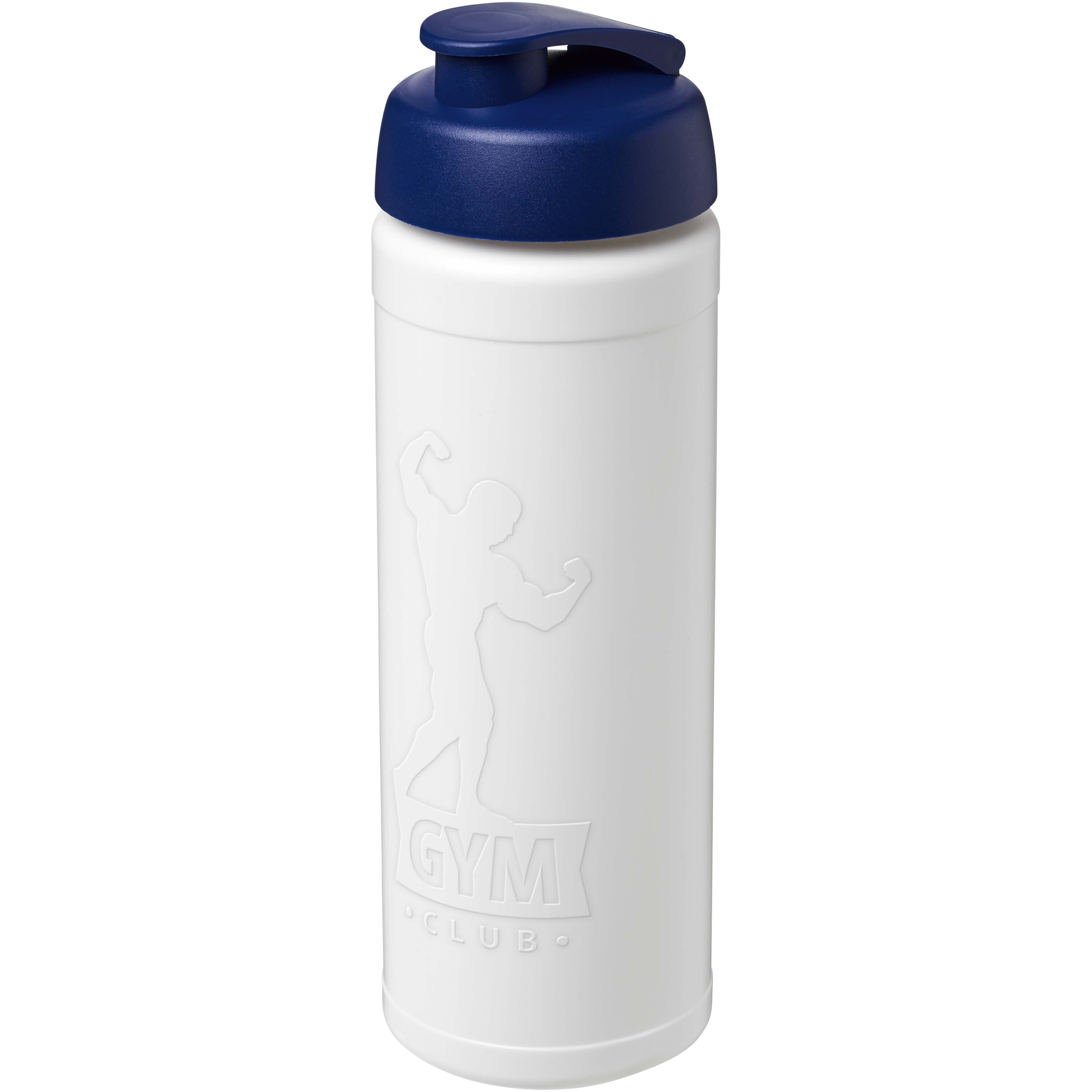Plastic sports bottle 0.75 l with flip-top lid Made in GB