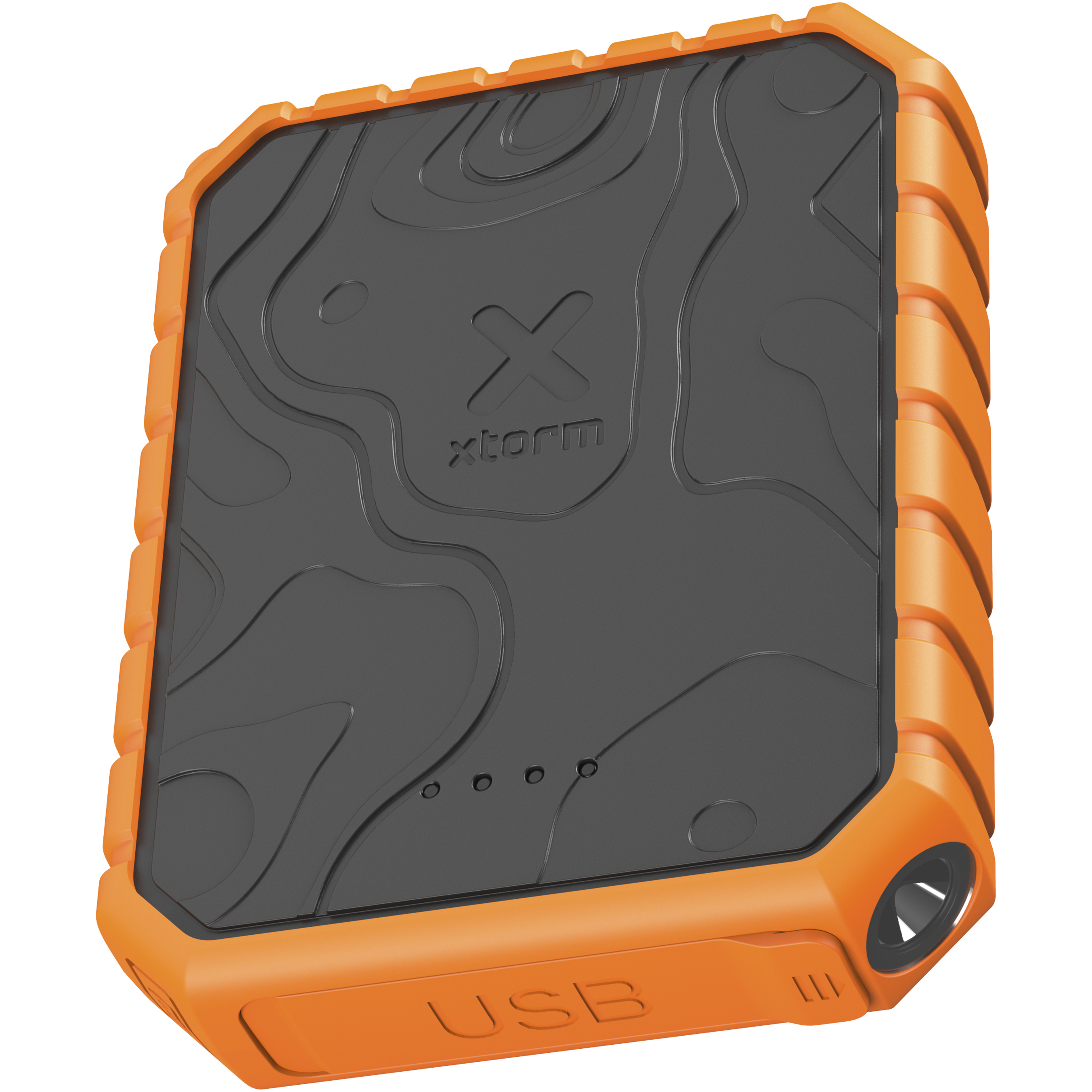 USB powerbank made from recycled plastic 10,000 mAh waterproof