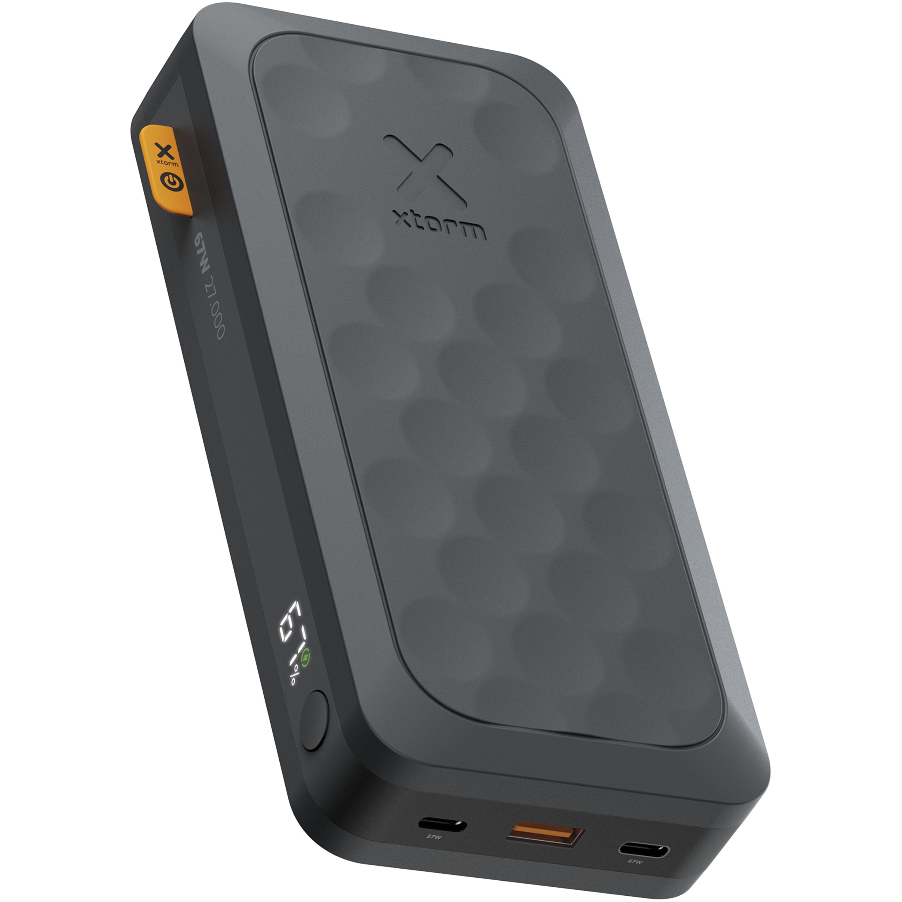 USB powerbank made from recycled plastic 27,000 mAh 67W