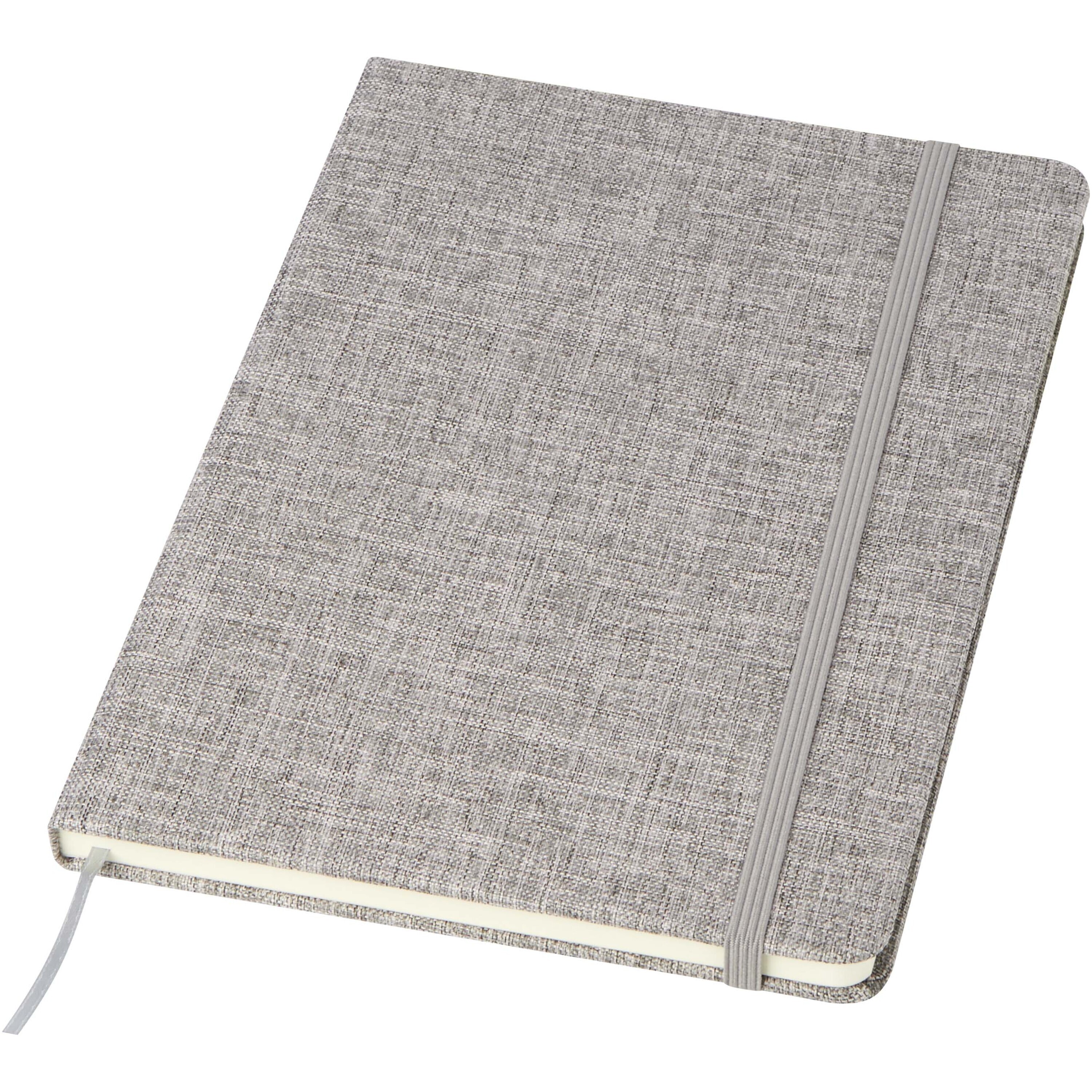 Notizbuch A5 aus recycelter Baumwolle 80 Seiten FSC-Papier liniertes