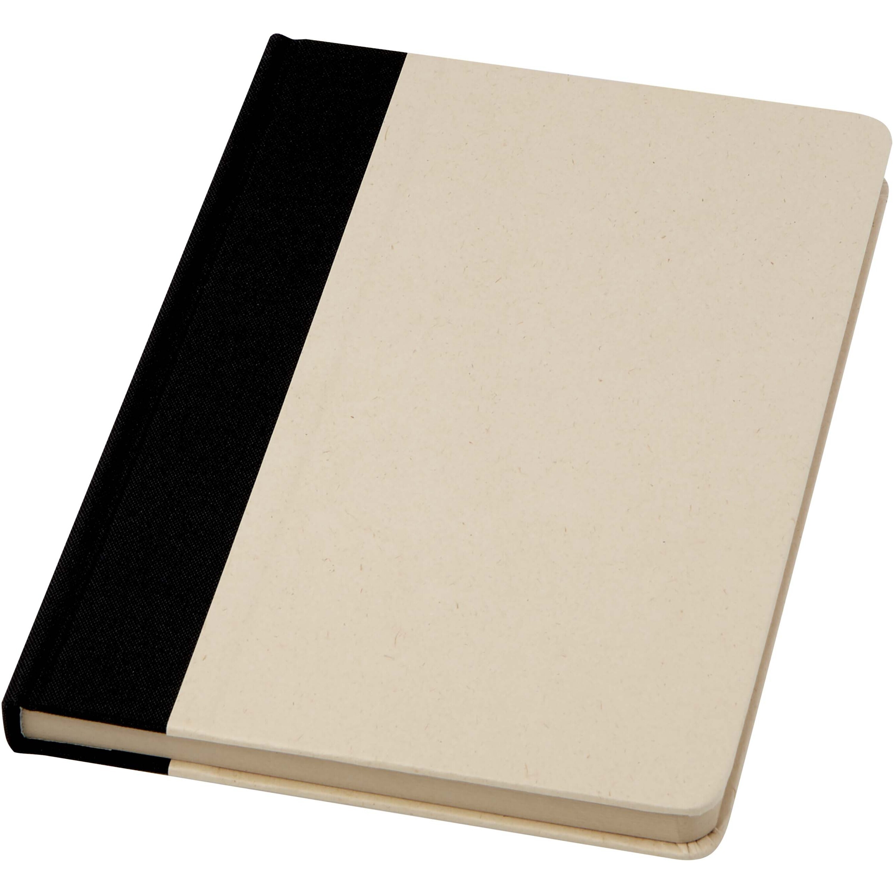Notizbuch A5 Hardcover aus rPET und Zuckerrohr liniert