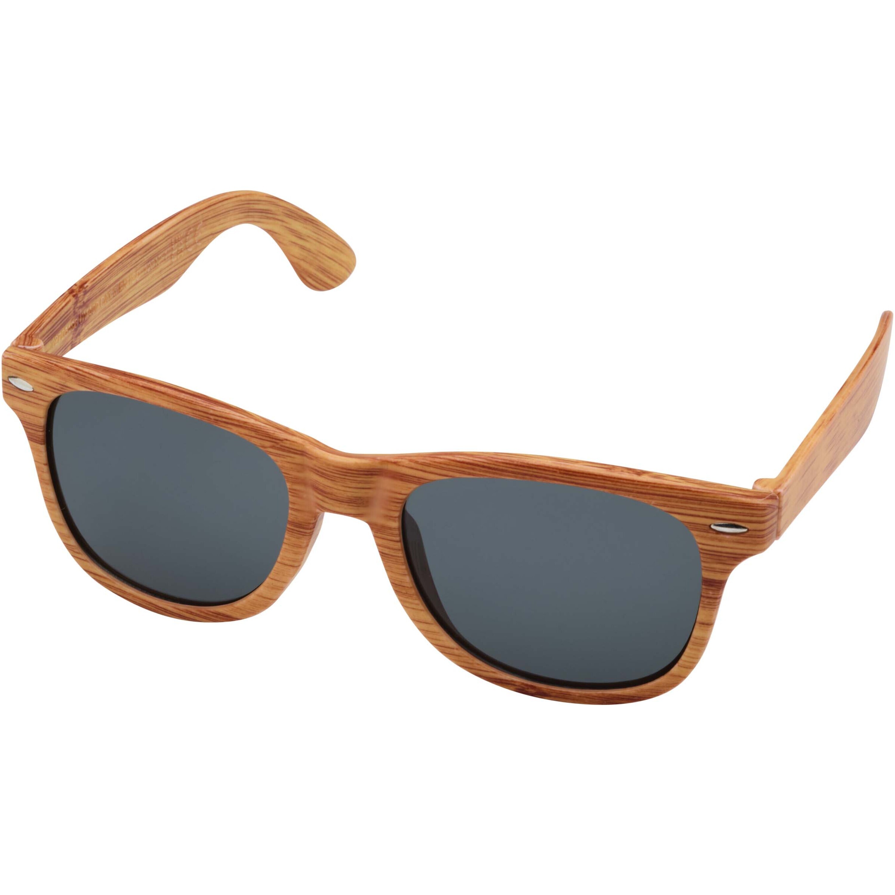 Plastic sunglasses in wood look with UV400 protection