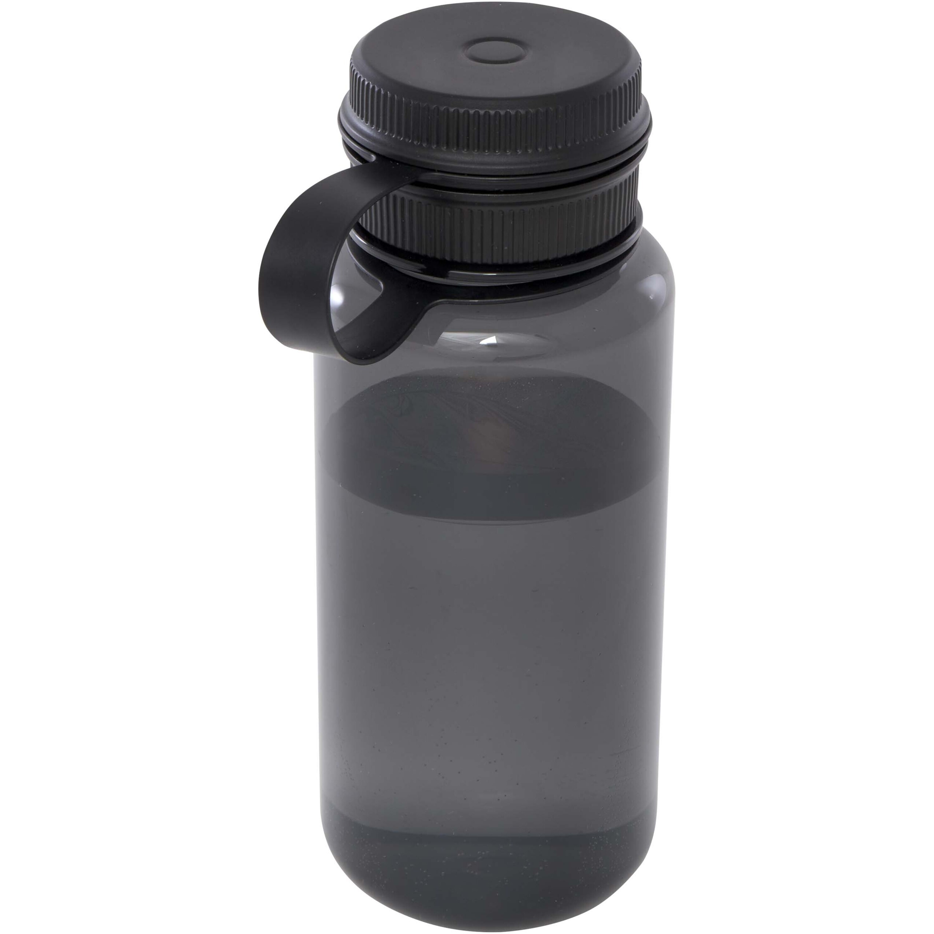 Sports bottle made from recycled PET 0.9 l with multifunctional lid