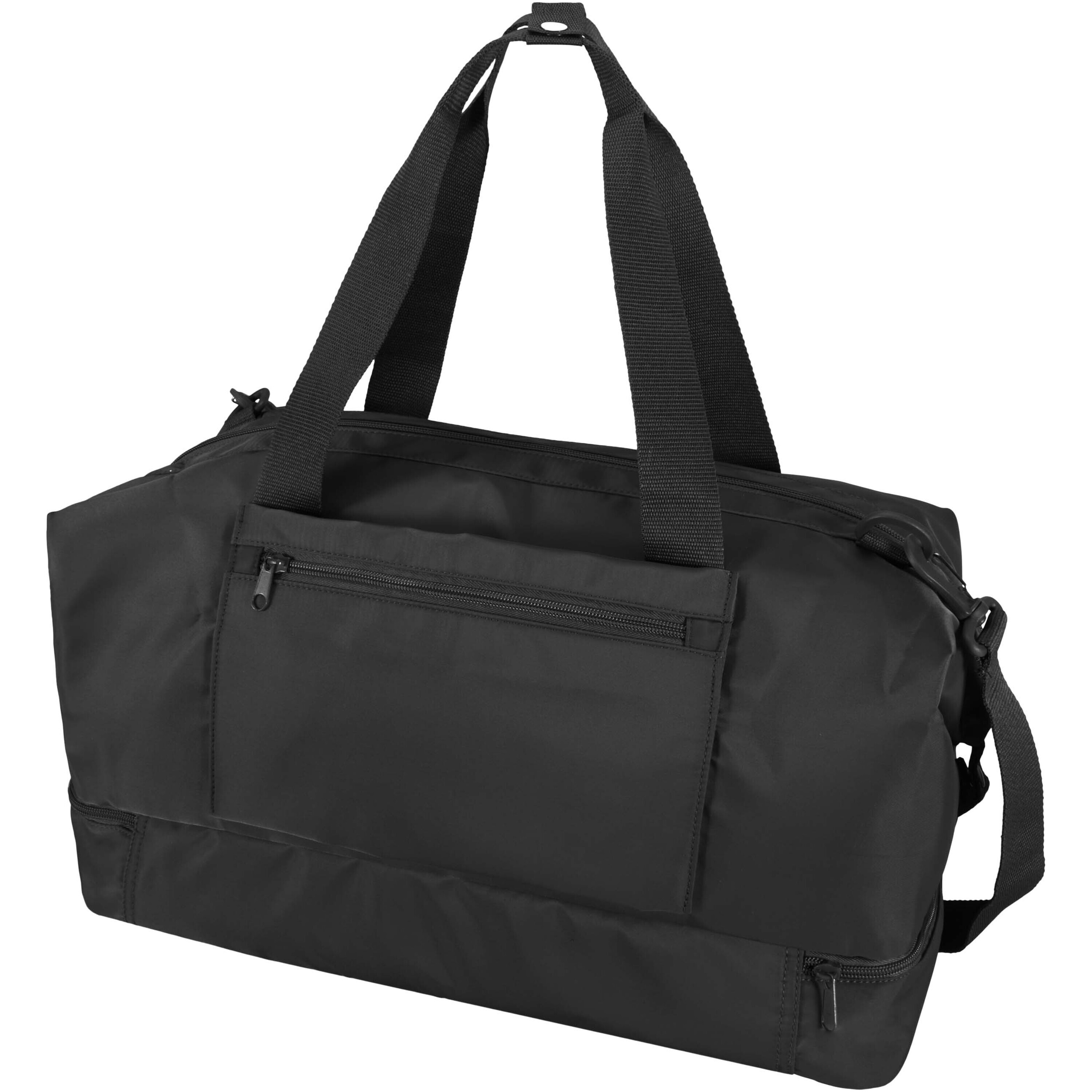 Reisetasche aus Twill-rPET 290D 42 l mit grossem Hauptfach und kleineren Fächern