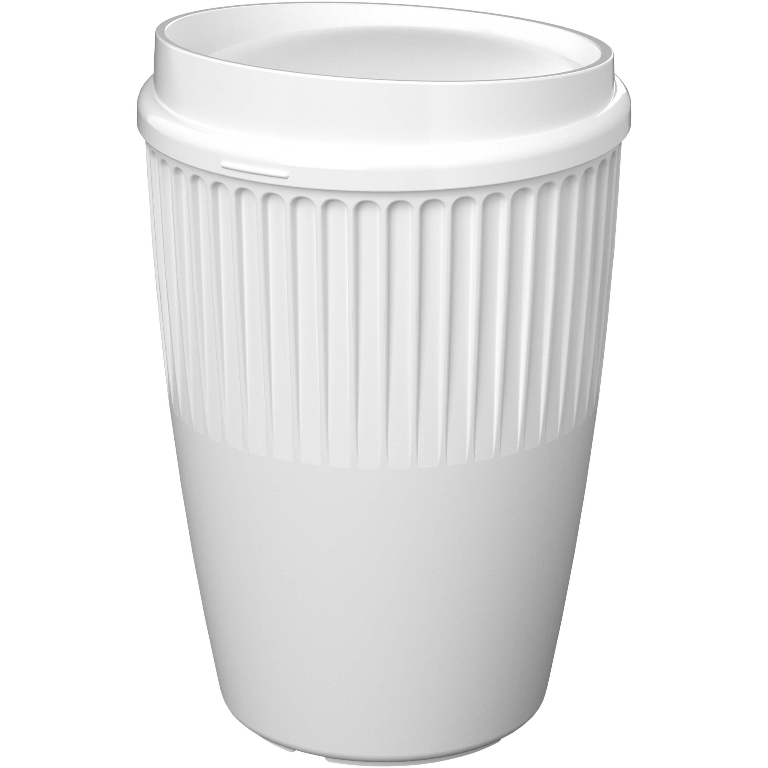 350 ml cup made from rPET (Recycled Ocean Plastic), fully printable, Made in the UK