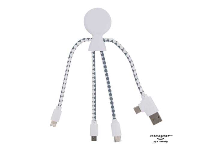 Xoopar USB charging cable Mr. Bio long