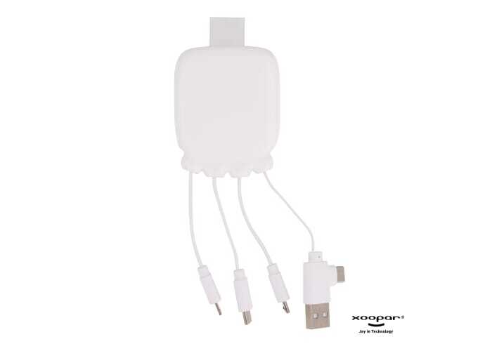 Xoopar USB charging cable/powerbank Gamma 2 3,000 mAh made of bioplastic