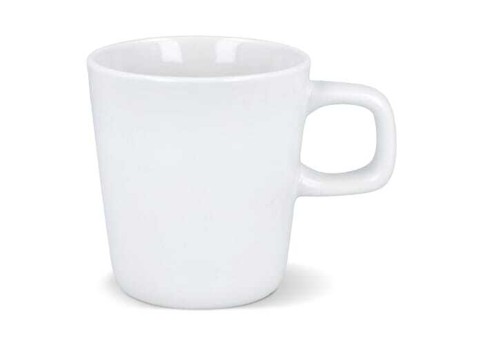 Porcelain mug 180 ml with high-gloss logo print