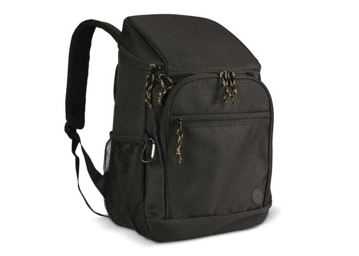 Kühlrucksack aus Recycling-PET 21 l mit viel Stauraum