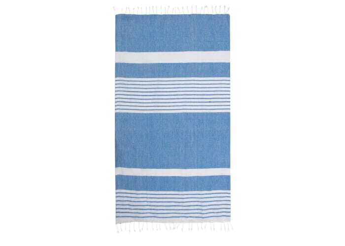 Hamam towel organic cotton 200 g/m² 250 x 145 cm with fringes