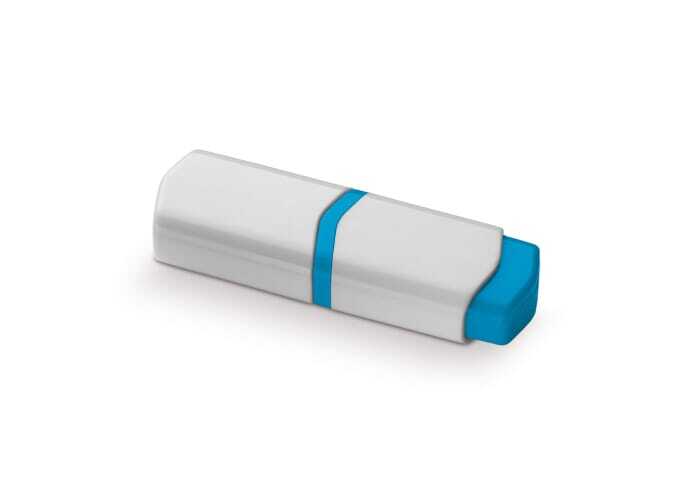 Mini Textmarker aus Kunststoff 7,5 x 2,5 x 1,3 cm