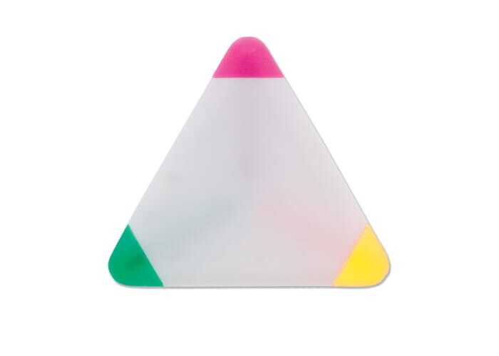 Textmarker aus ABS-Kunststoff mit 3 Marker-Farben