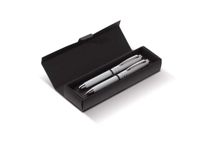 Set d'écriture Stylo à bille et roller Mine écriture bleue