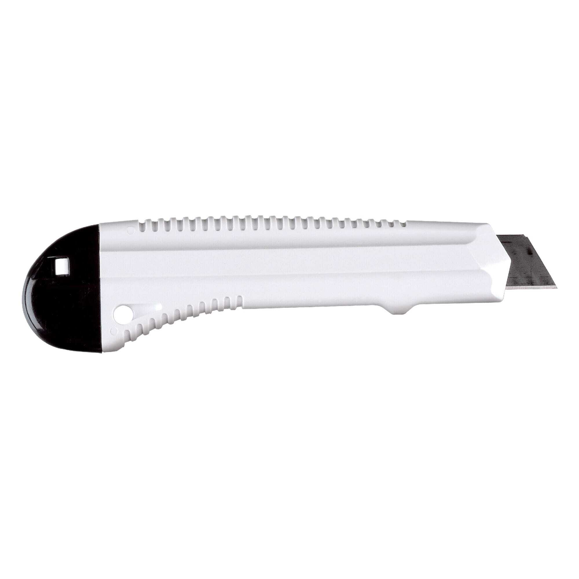 Couteau à carton XXL plastique/métal avec 14 lames de démolition