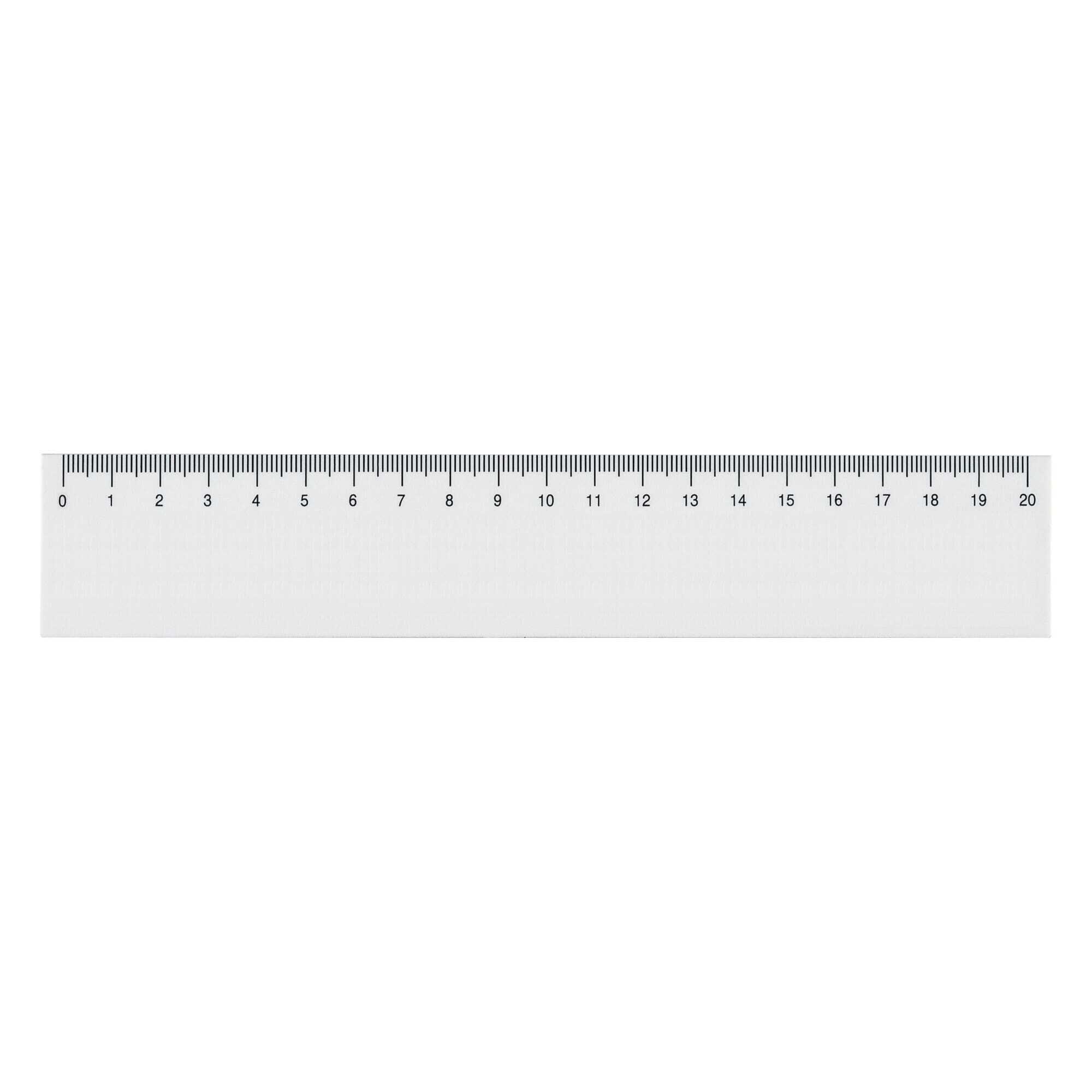 Règle en plastique jusqu'à 20 cm Custom Design