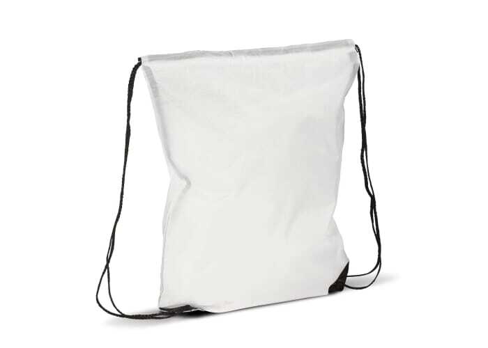 Sac de sport en polyester 210D 34 x 45,5 cm avec cordon de serrage