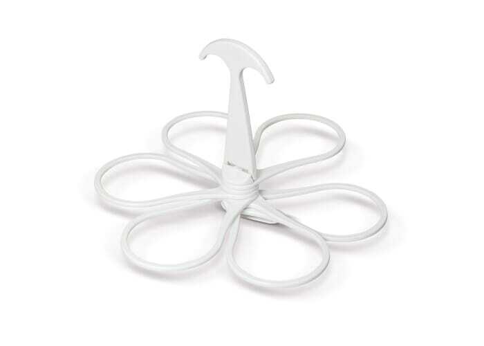 Foldable polypropylene cup holder 6 x 18-33 cl cups
