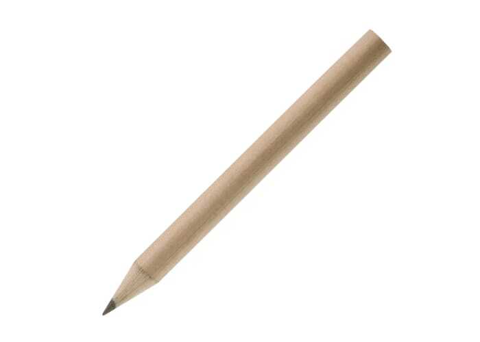 Mini-Bleistift aus FSC Holz Ø 0,7 x 8,5 cm