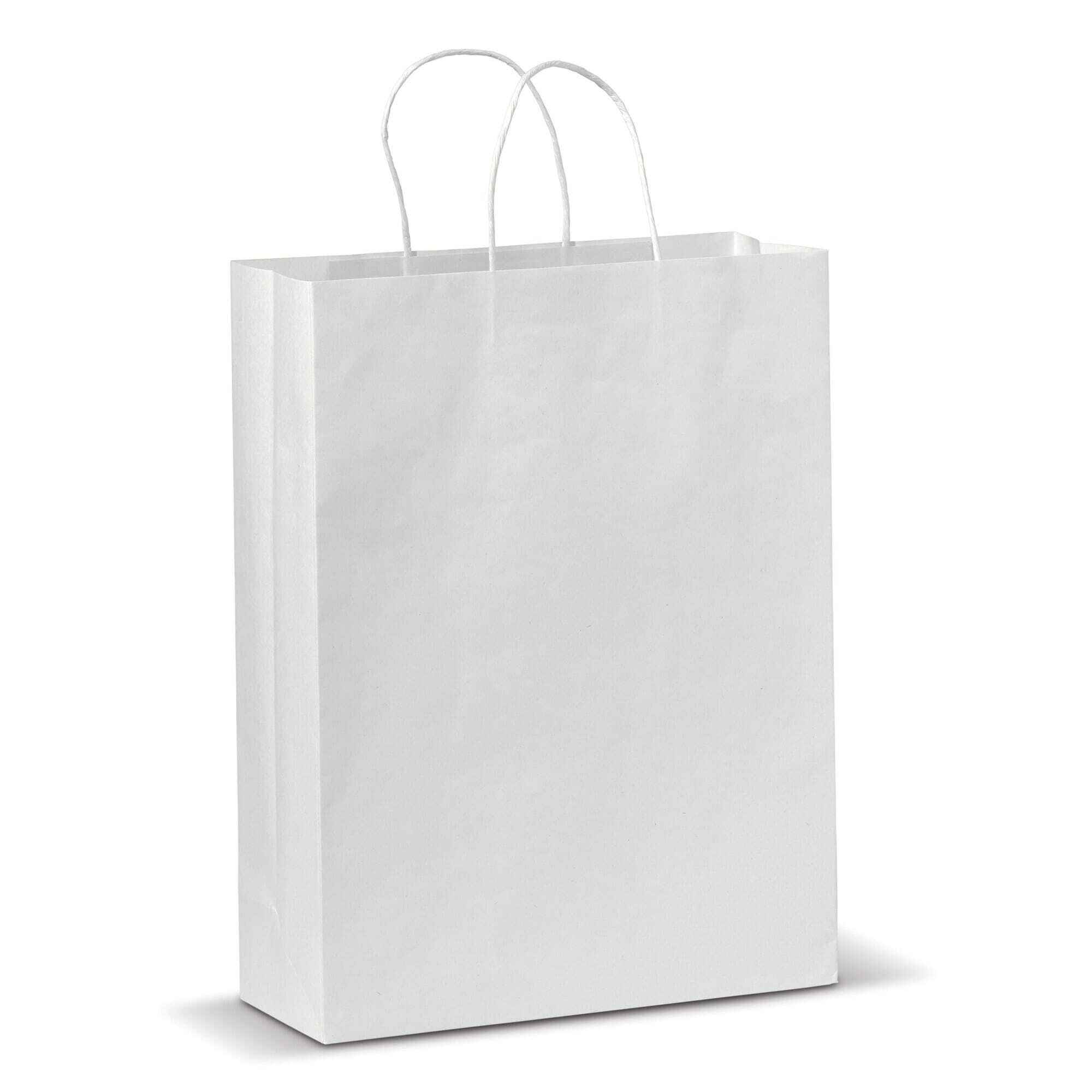 Tragtasche aus FSC-Papier 120 g/m² 30 x 40 cm