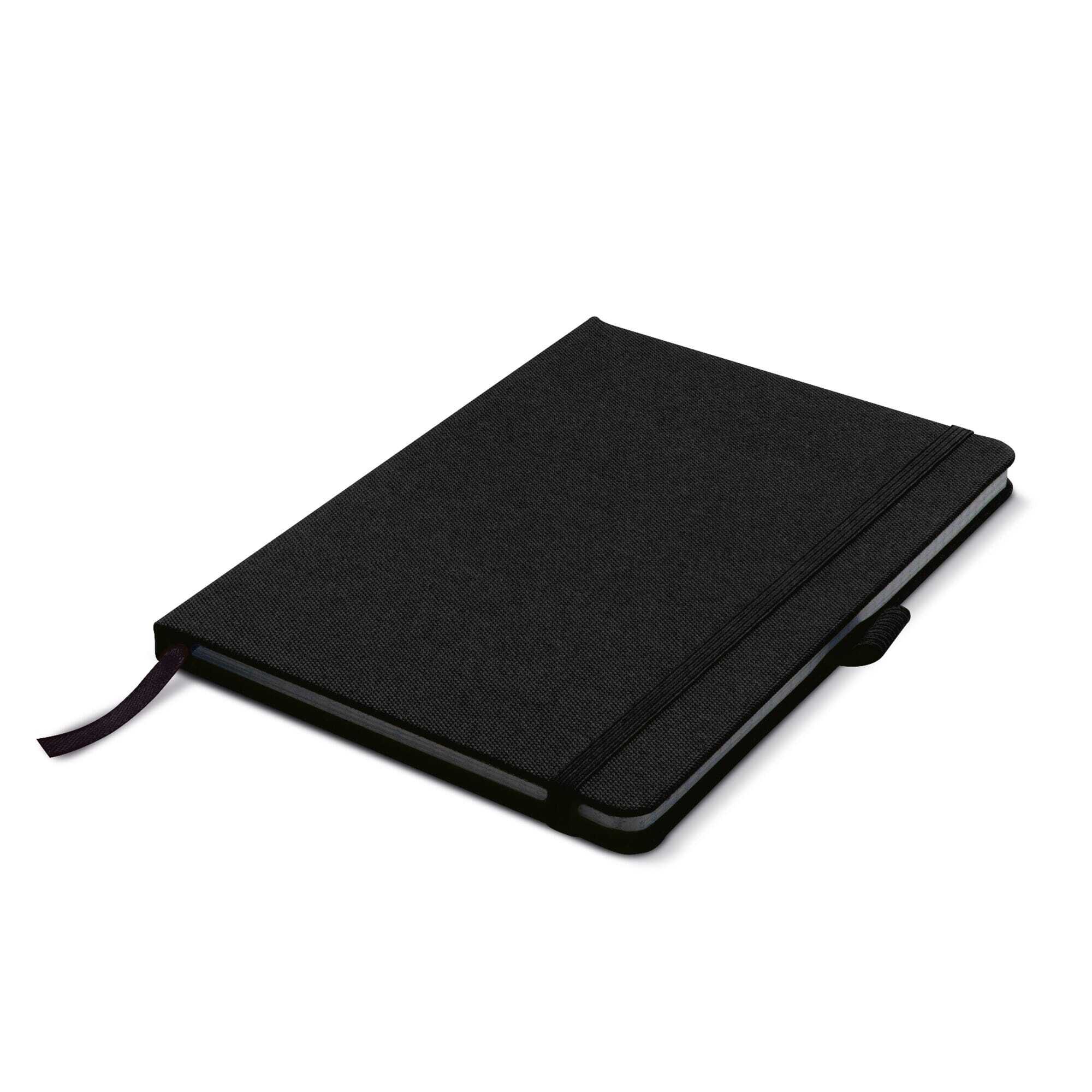 Notizbuch A5 Hardcover aus recyceltem PET 160 Seiten kariert