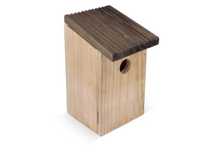 Vogel-Nistkasten aus Holz 12 x 14,5 x 22,5 cm