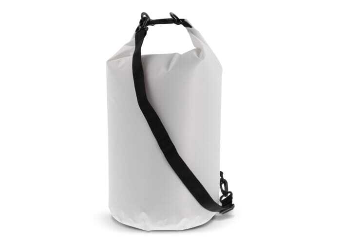 Ripstop 15 l waterproof duffel bag with ring and snap hook