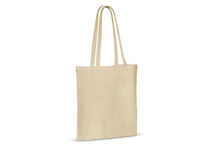 Shopping bag cotton 140 g/m² 38 x 42 cm in ecru