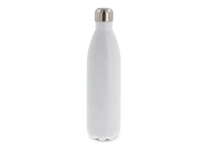 Isolierflasche aus Edelstahl 1 l rundum bedruckbar