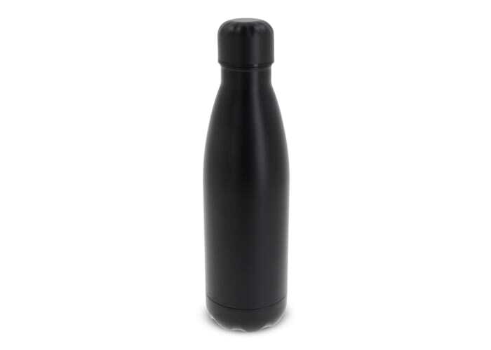Isolierflasche aus Edelstahl 0,5 l im Metallic-Look