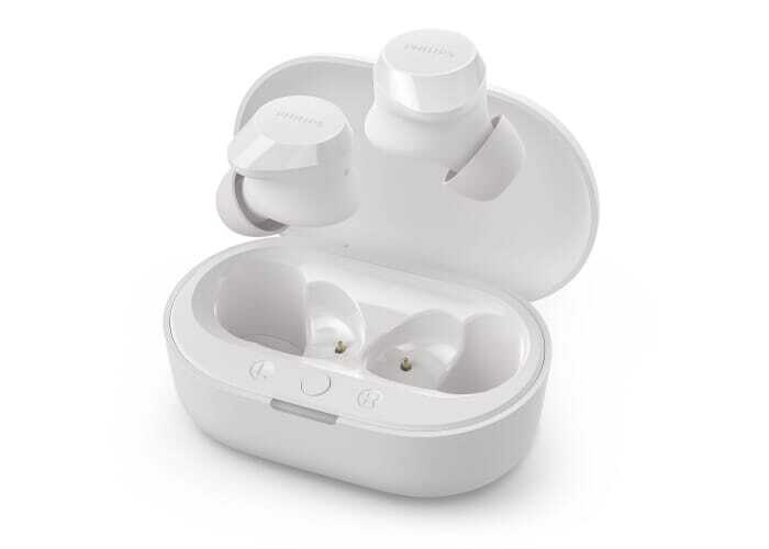 Philips Casque sans fil ABS/silicone IPX4-résistant aux éclaboussures