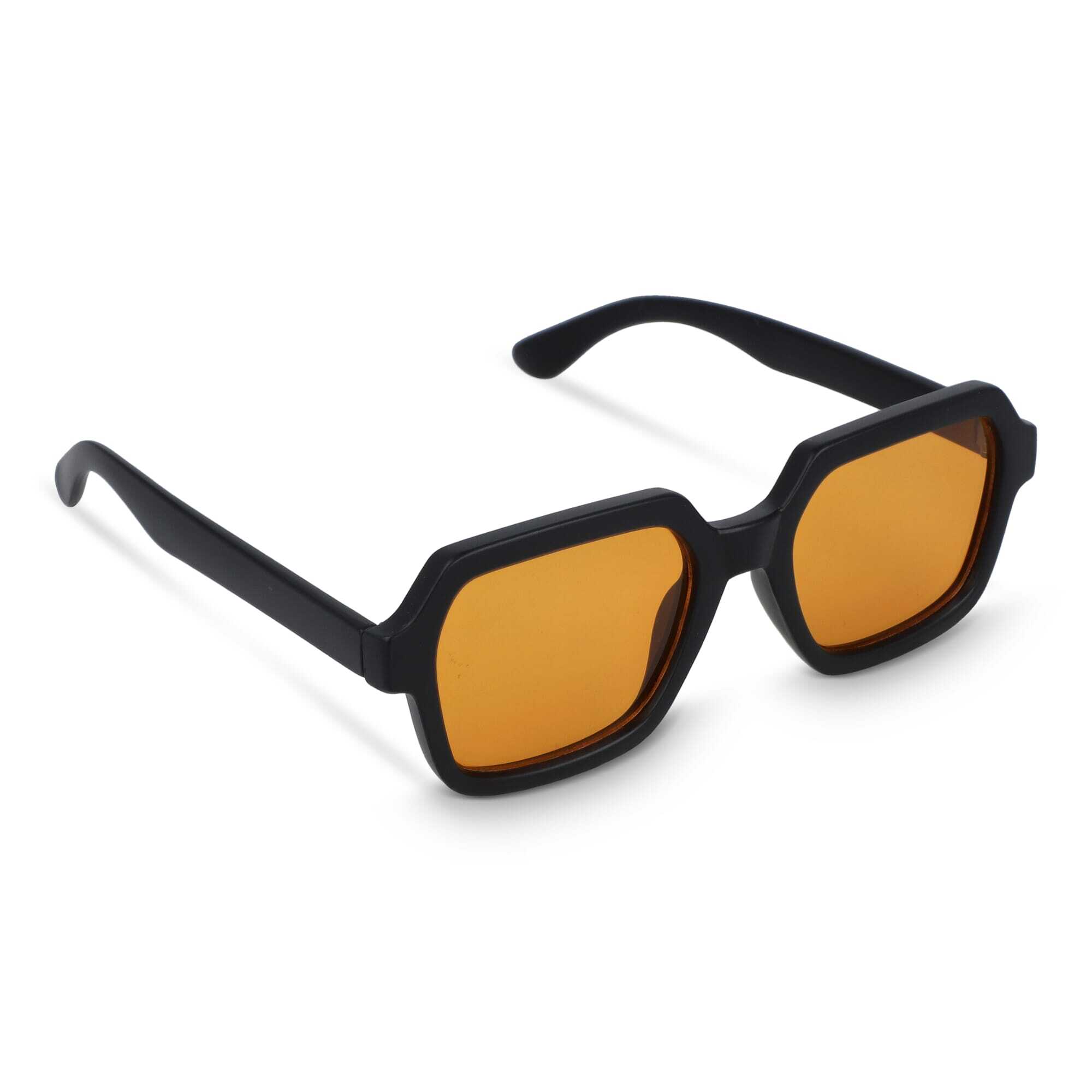 Lunettes de soleil en polycarbonate recyclé avec protection UV400 et verres teintés chauds
